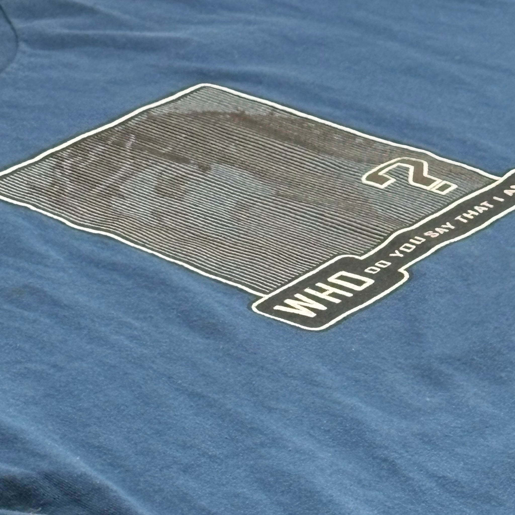 Vintage “Who Do You Say That I Am?” Jesus T-Shirt