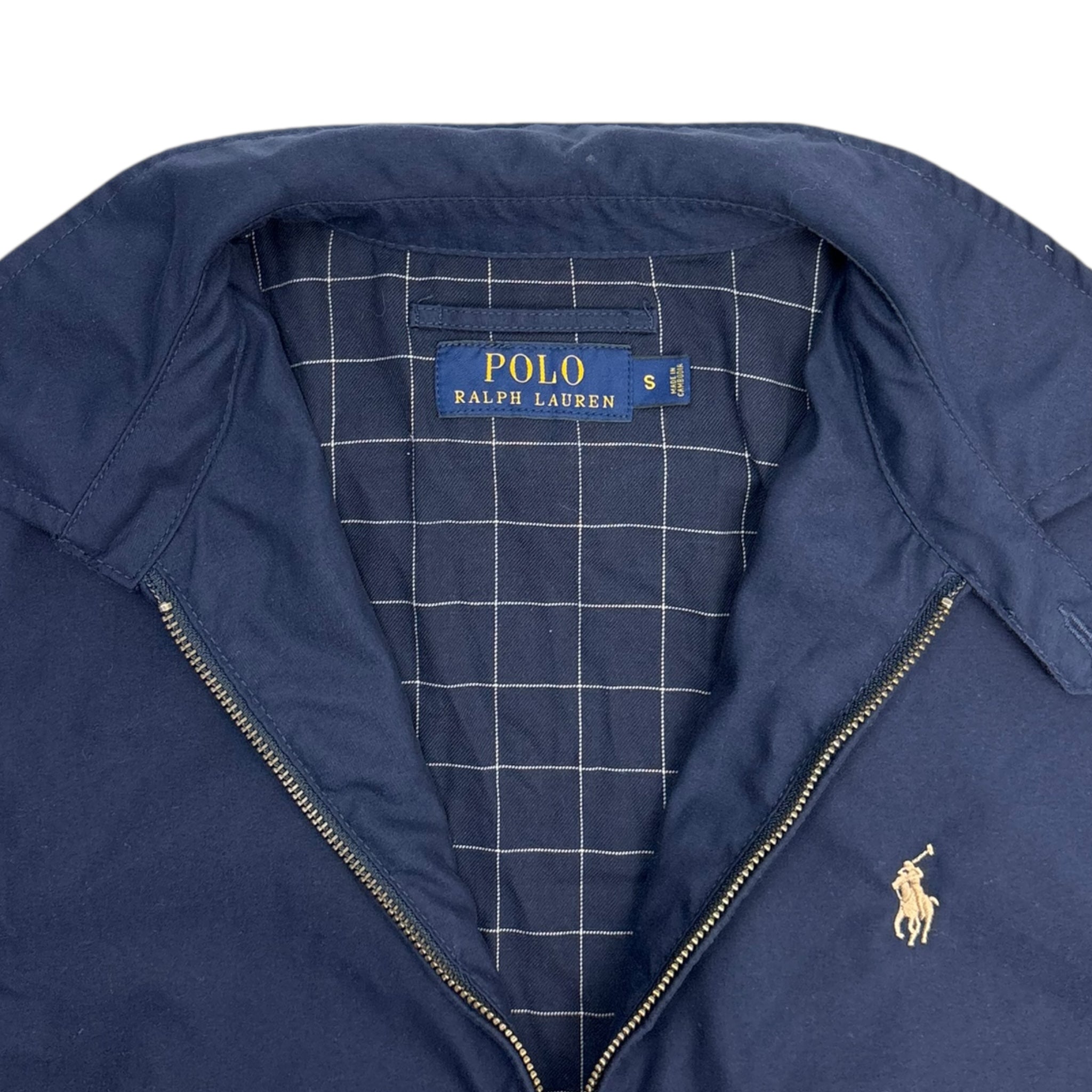 Vintage Polo Ralph Lauren Harrington Jacket Navy