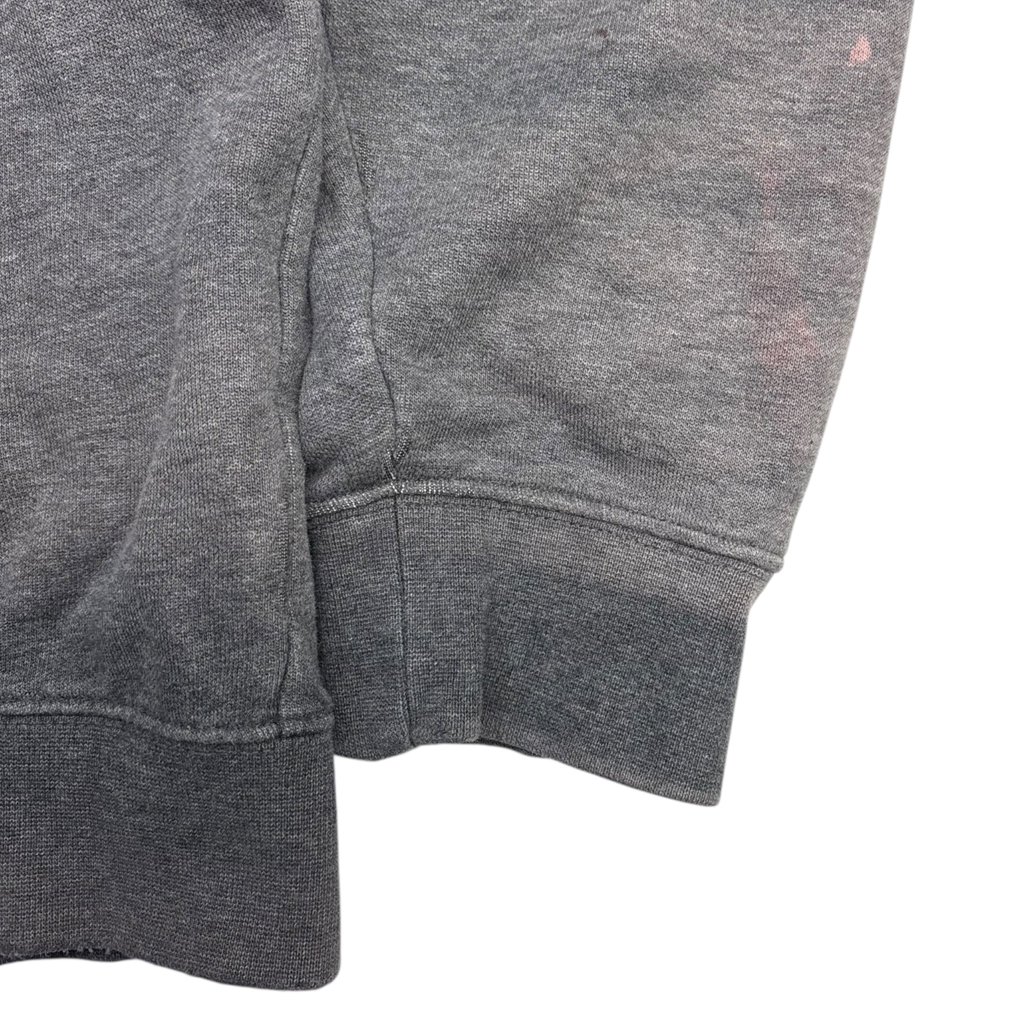 Vintage Y2K Nike Zip Up Hoodie Silver Grey