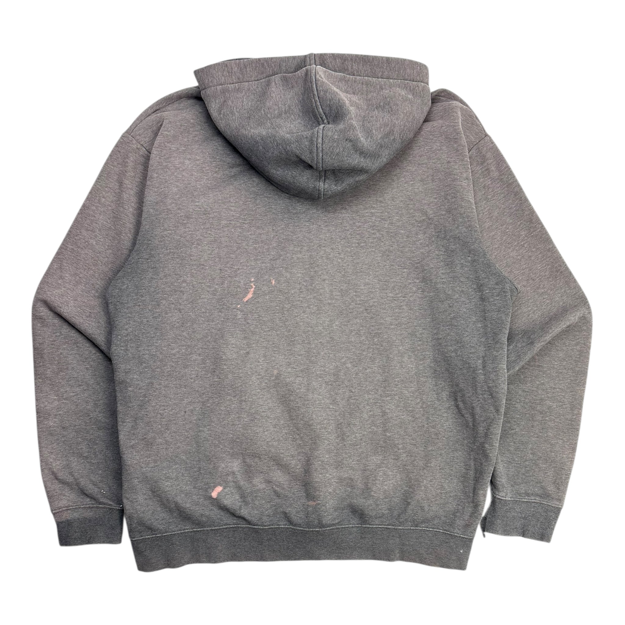 Vintage Y2K Nike Zip Up Hoodie Silver Grey