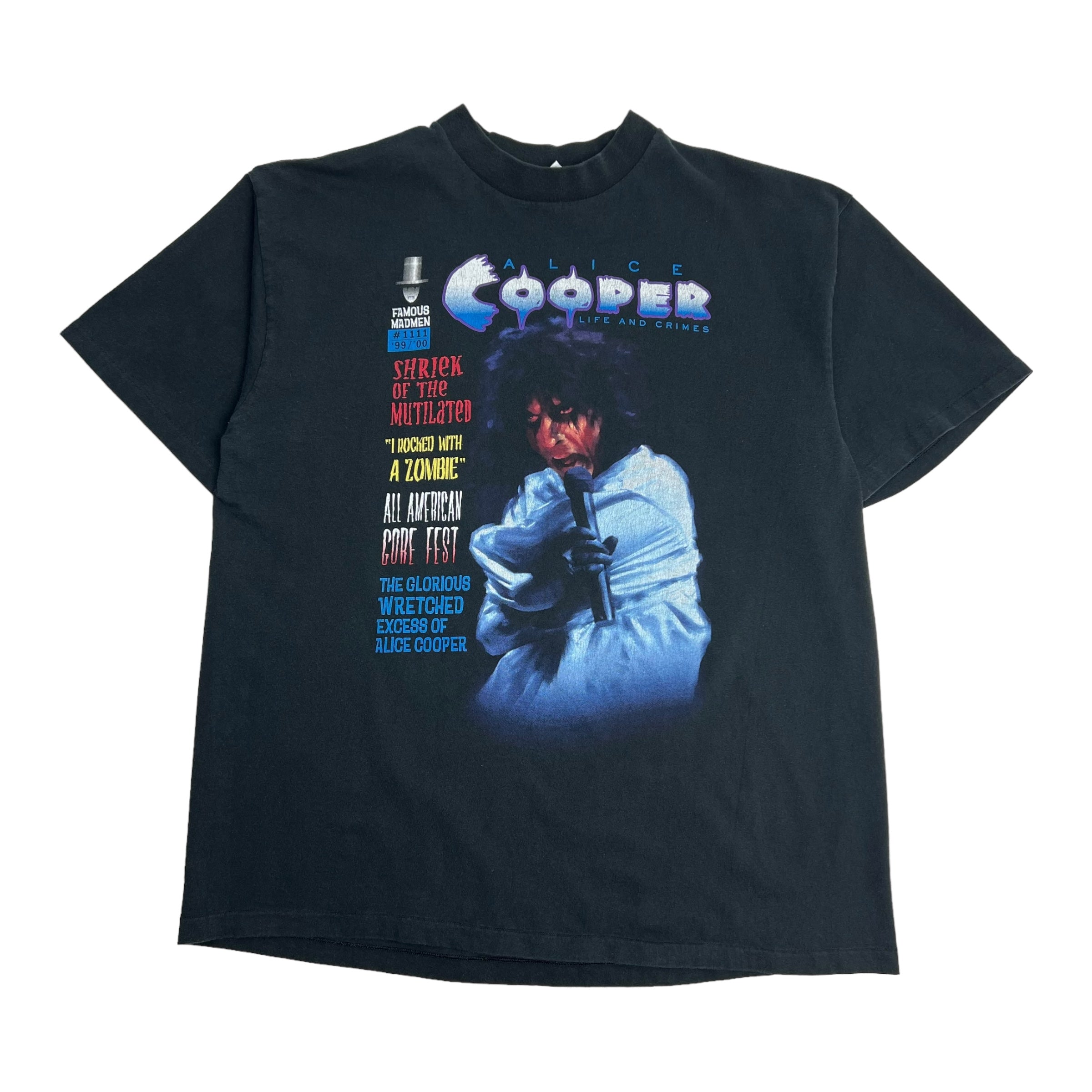 1999 Alice Cooper Life And Crimes T-Shirt