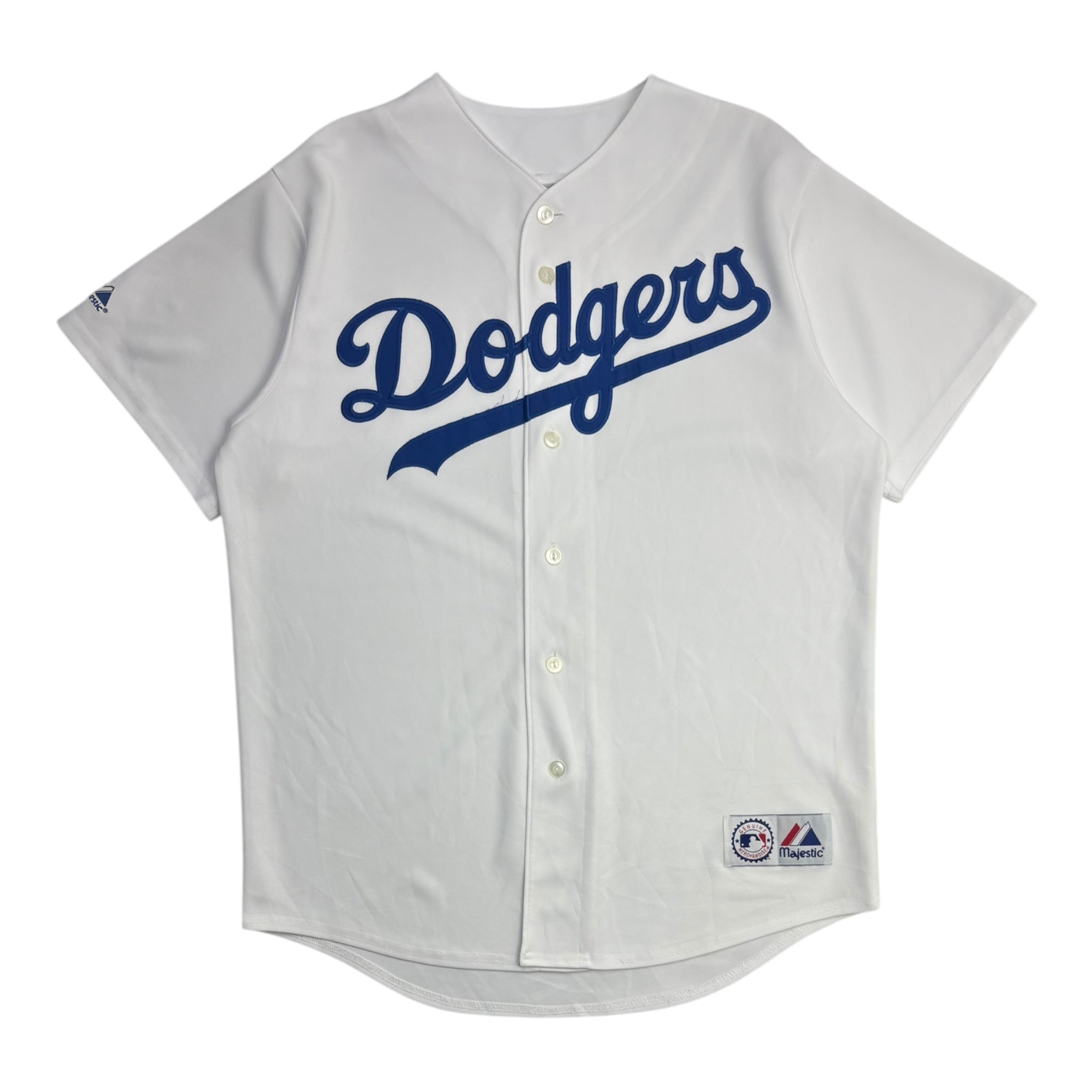Vintage MLB Majestic Los Angeles Dodgers Blank Jersey