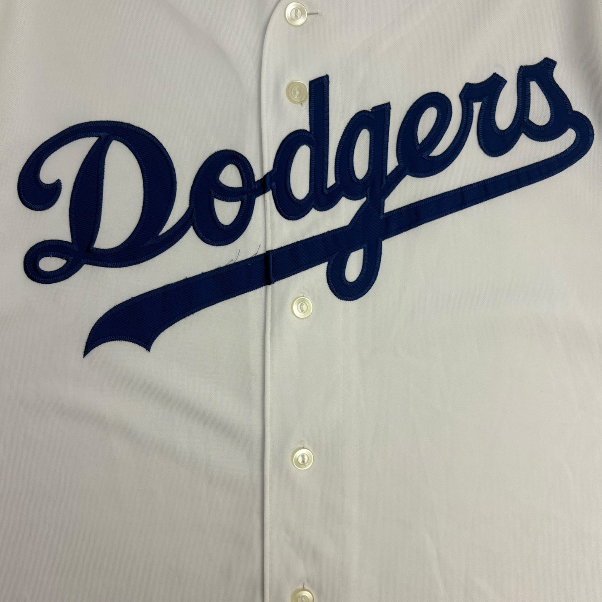 Vintage MLB Majestic Los Angeles Dodgers Blank Jersey