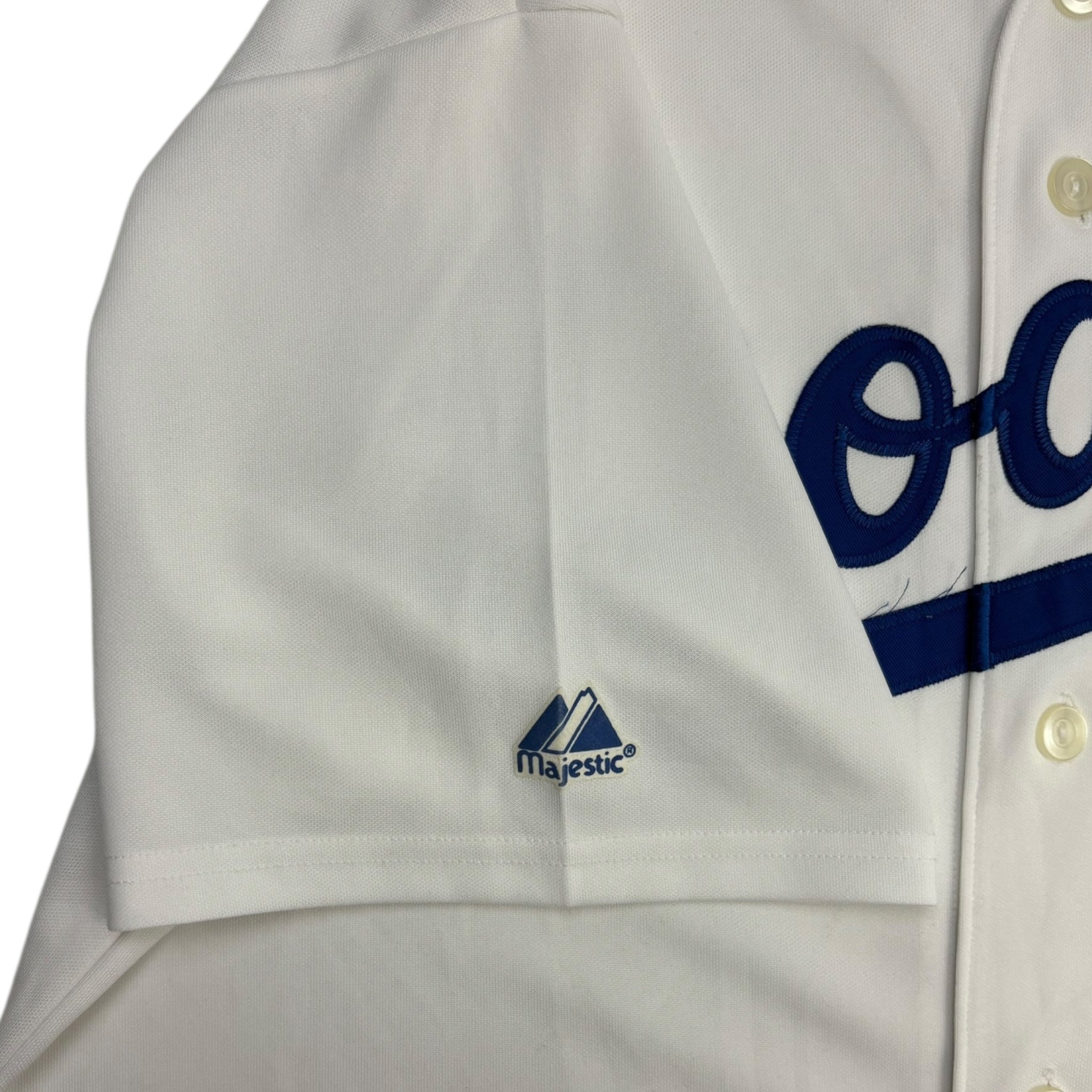 Vintage MLB Majestic Los Angeles Dodgers Blank Jersey