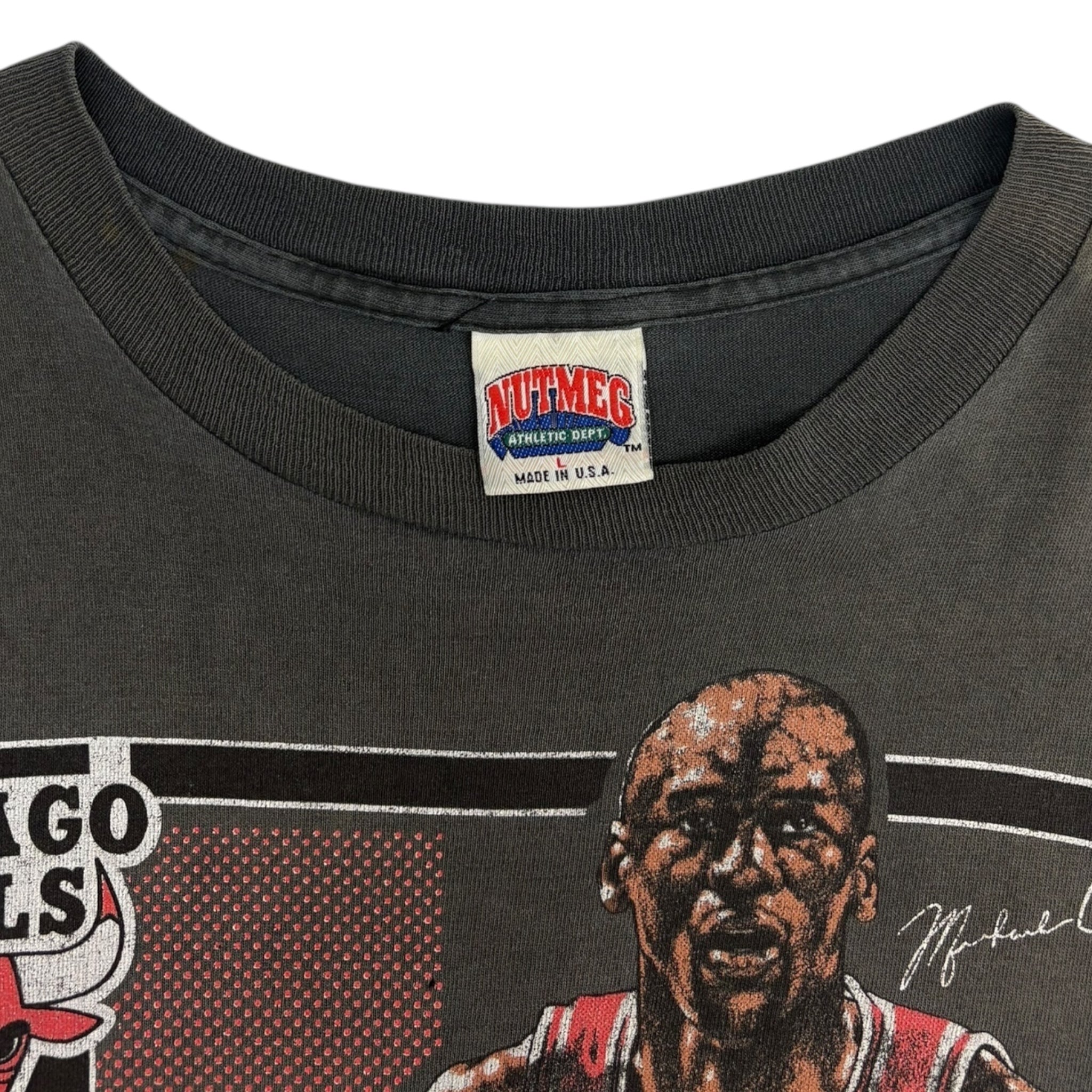 Vintage NBA Chicago Bulls Michael Jordan Caricature T-Shirt