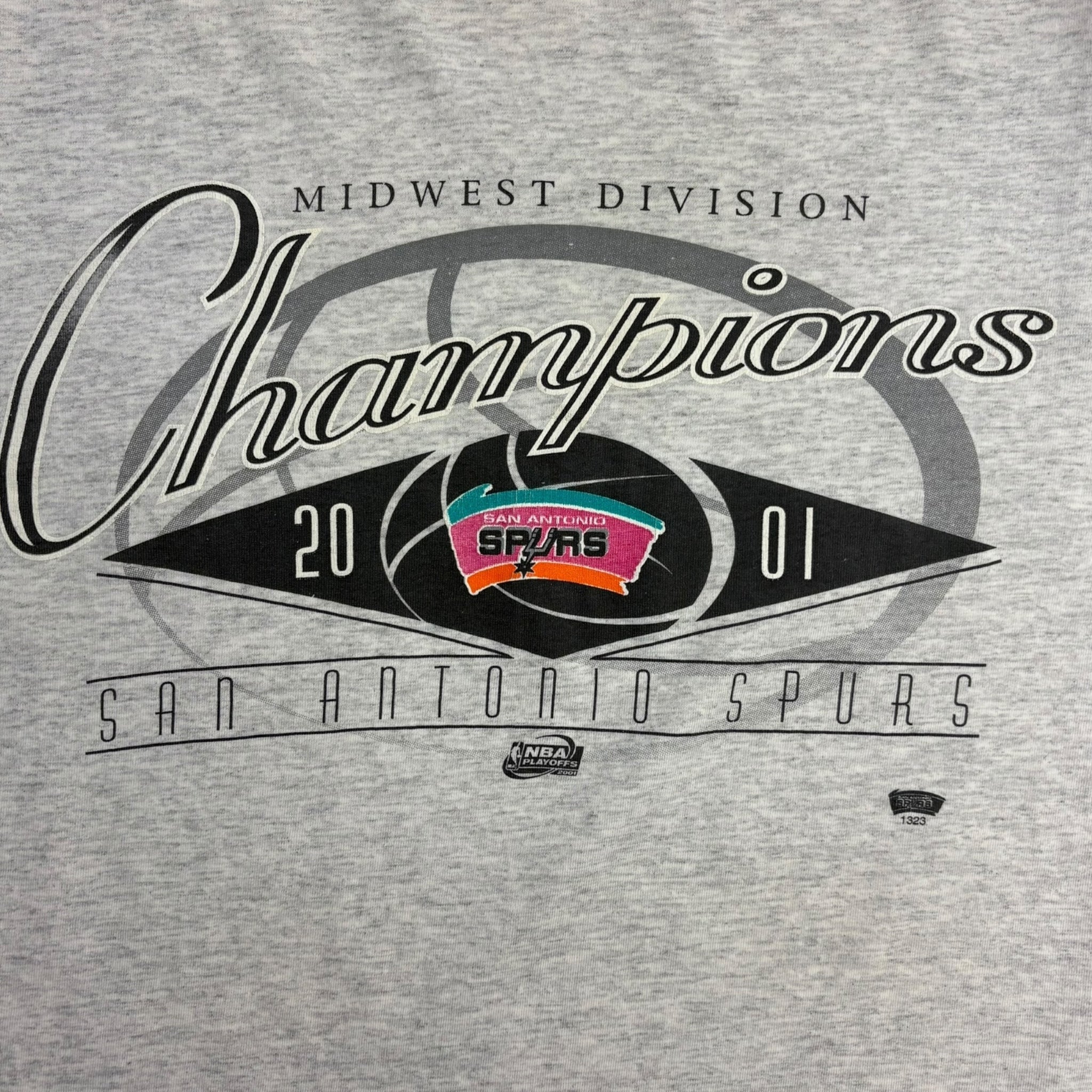 2001 NBA Championship San Antonio Spurs T-Shirt