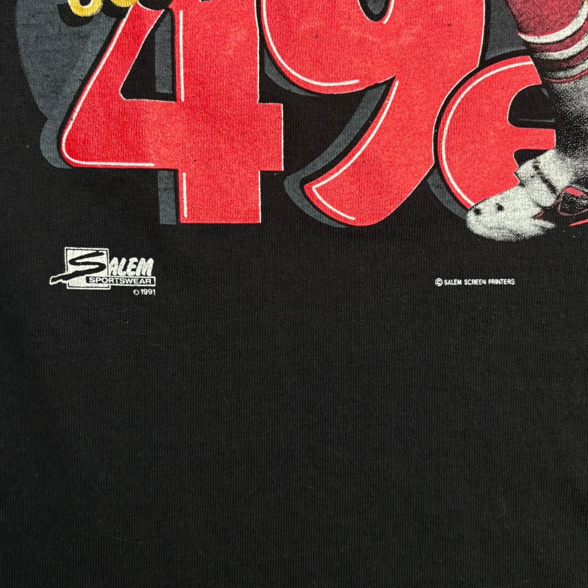 1991 San Francisco 49ers Joe Montana T-Shirt