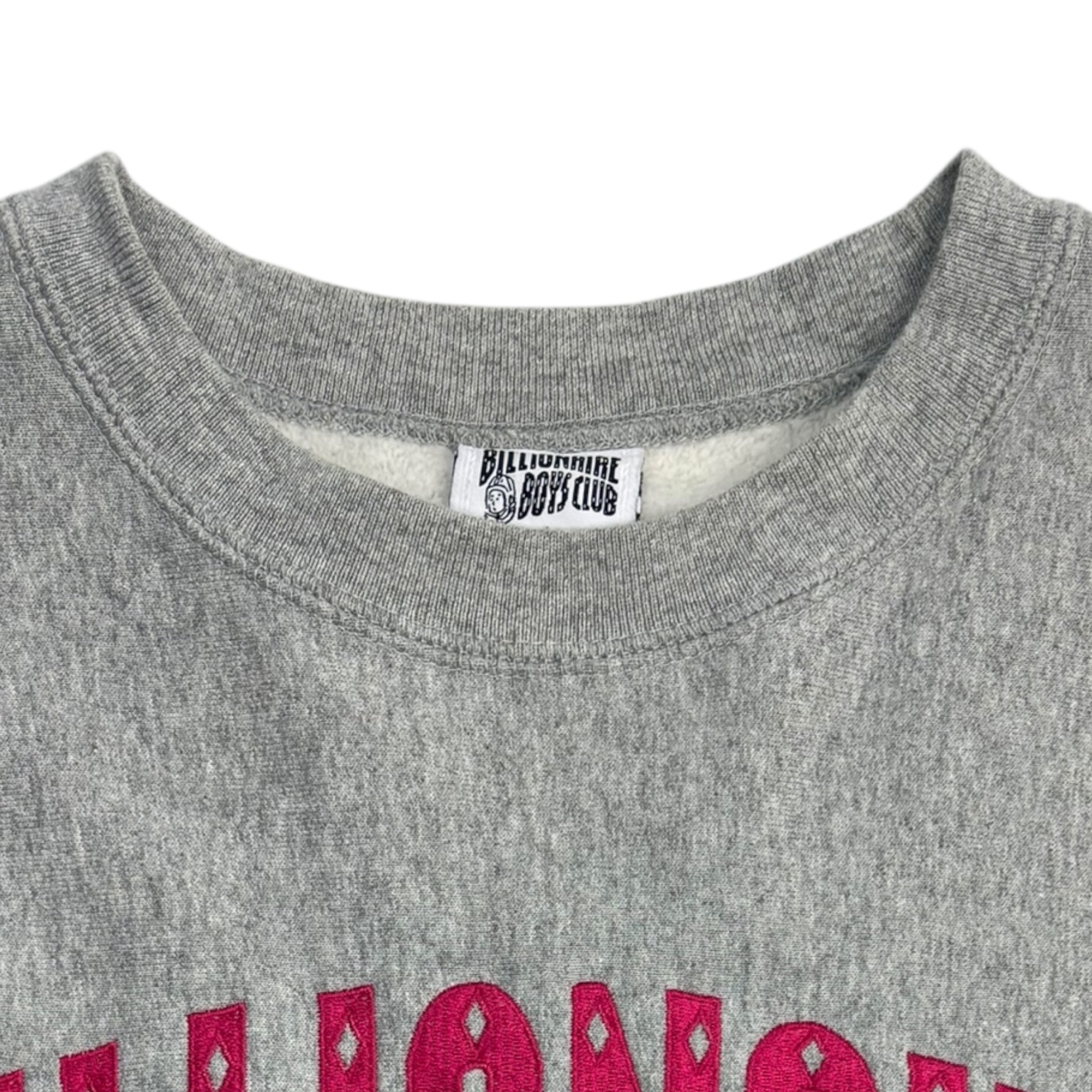 Billionaire Boys Club Logo Sweatshirt Heather Gray