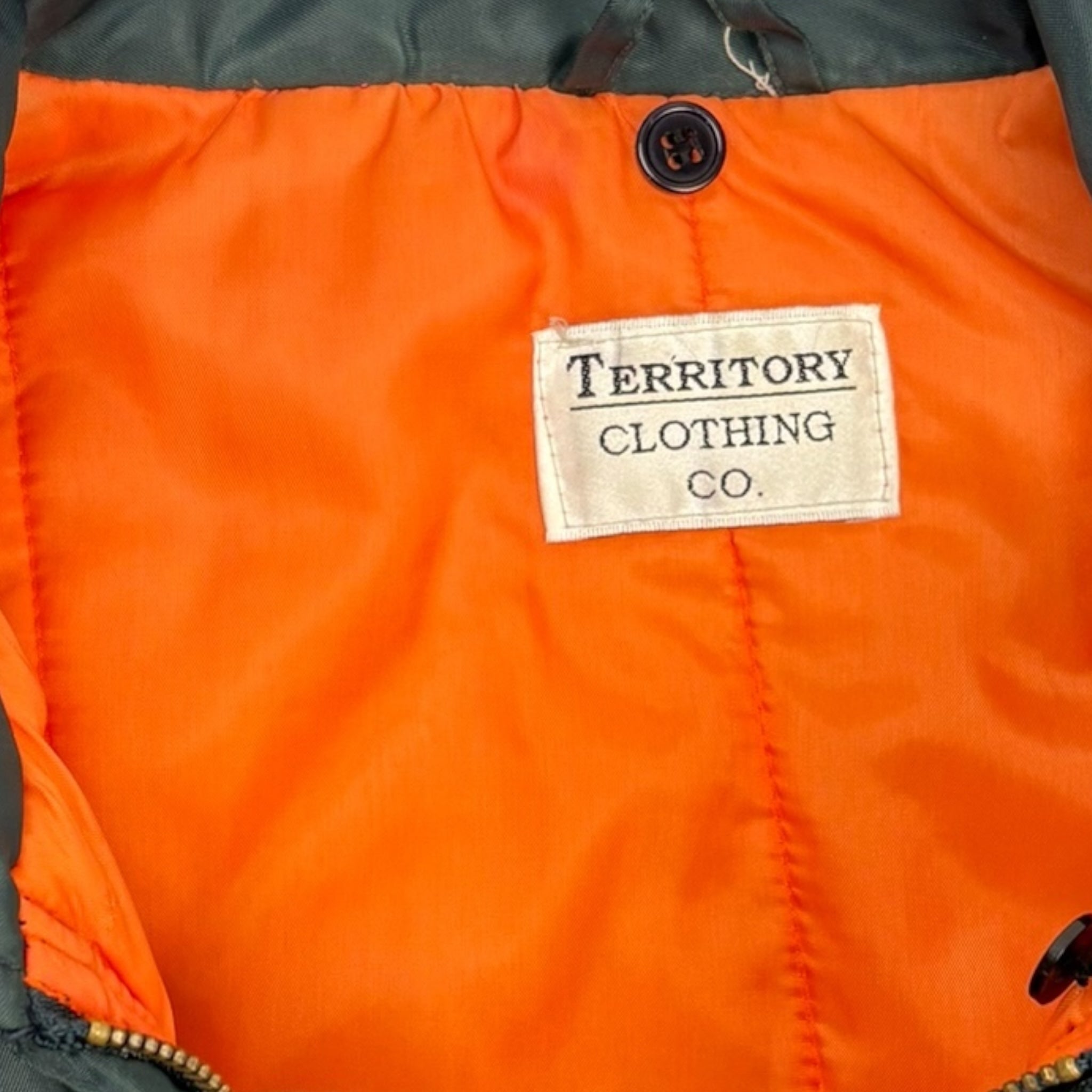 Vintage Territory Clothing Co Bomber Jacket