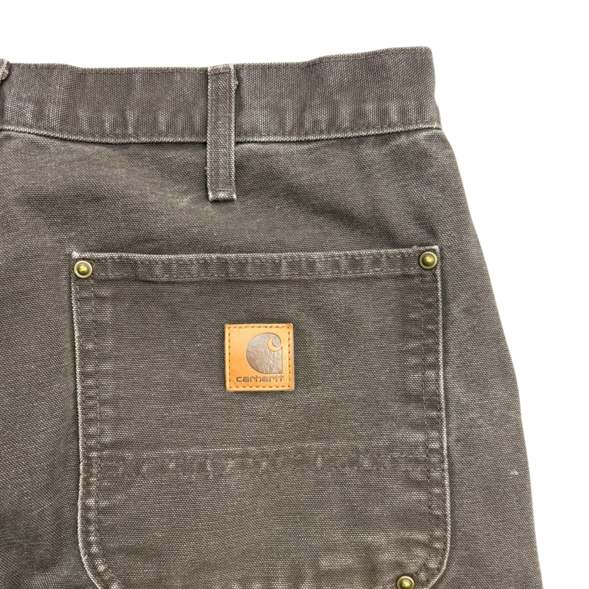 Carhartt Double Knee Work Pants Chocolate