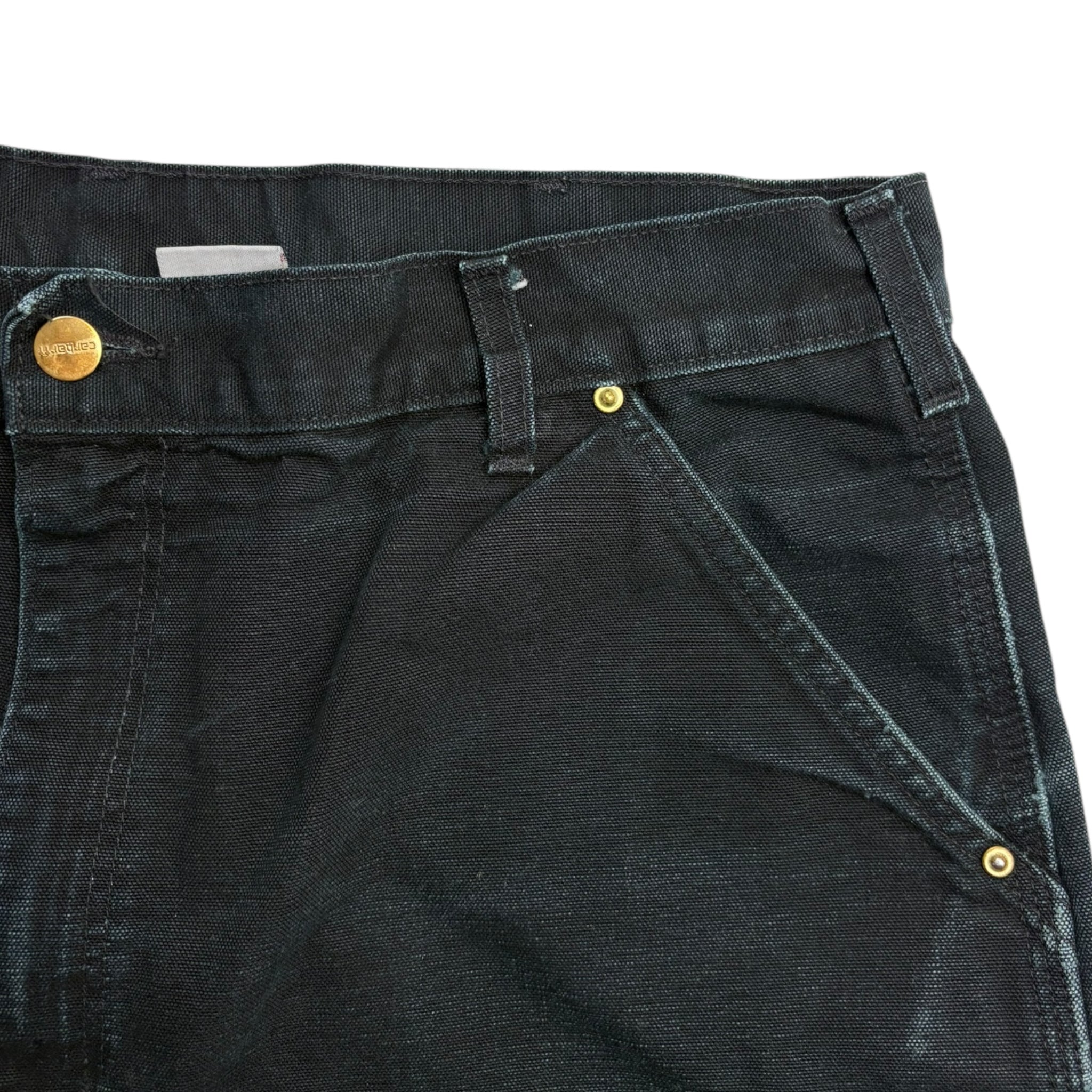 Carhartt Double Knee Work Pants Black