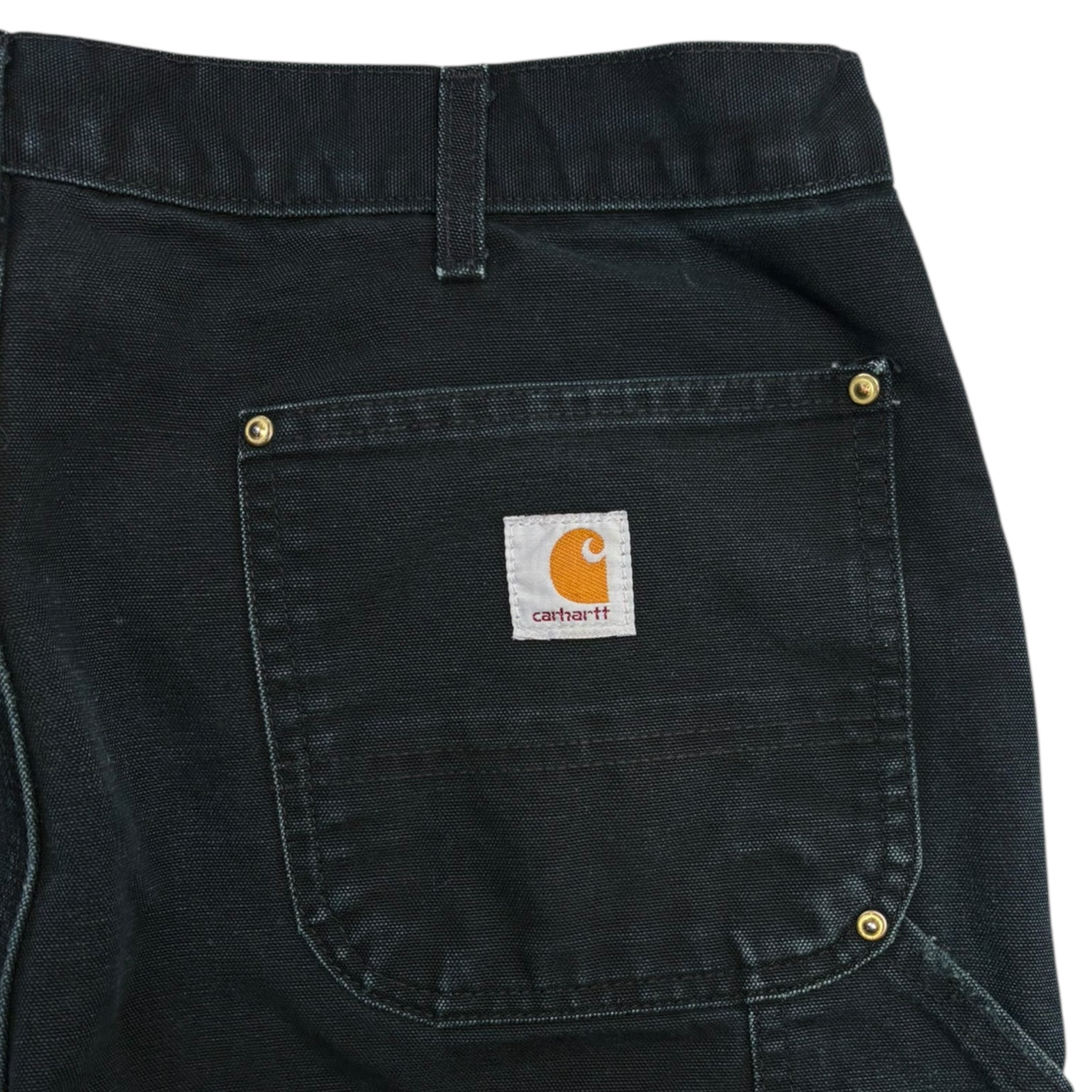 Carhartt Double Knee Work Pants Black