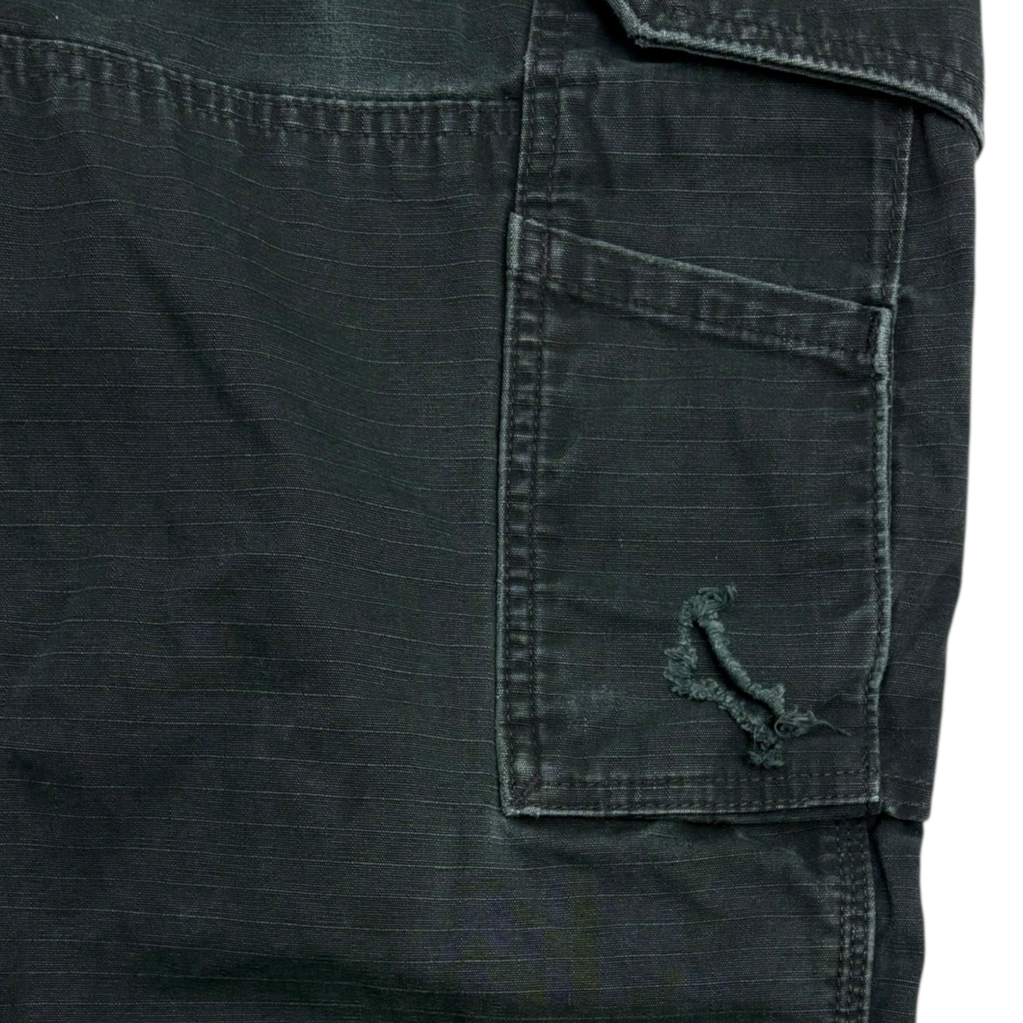 Carhartt Double Knee Cargo Work Pants Faded Black