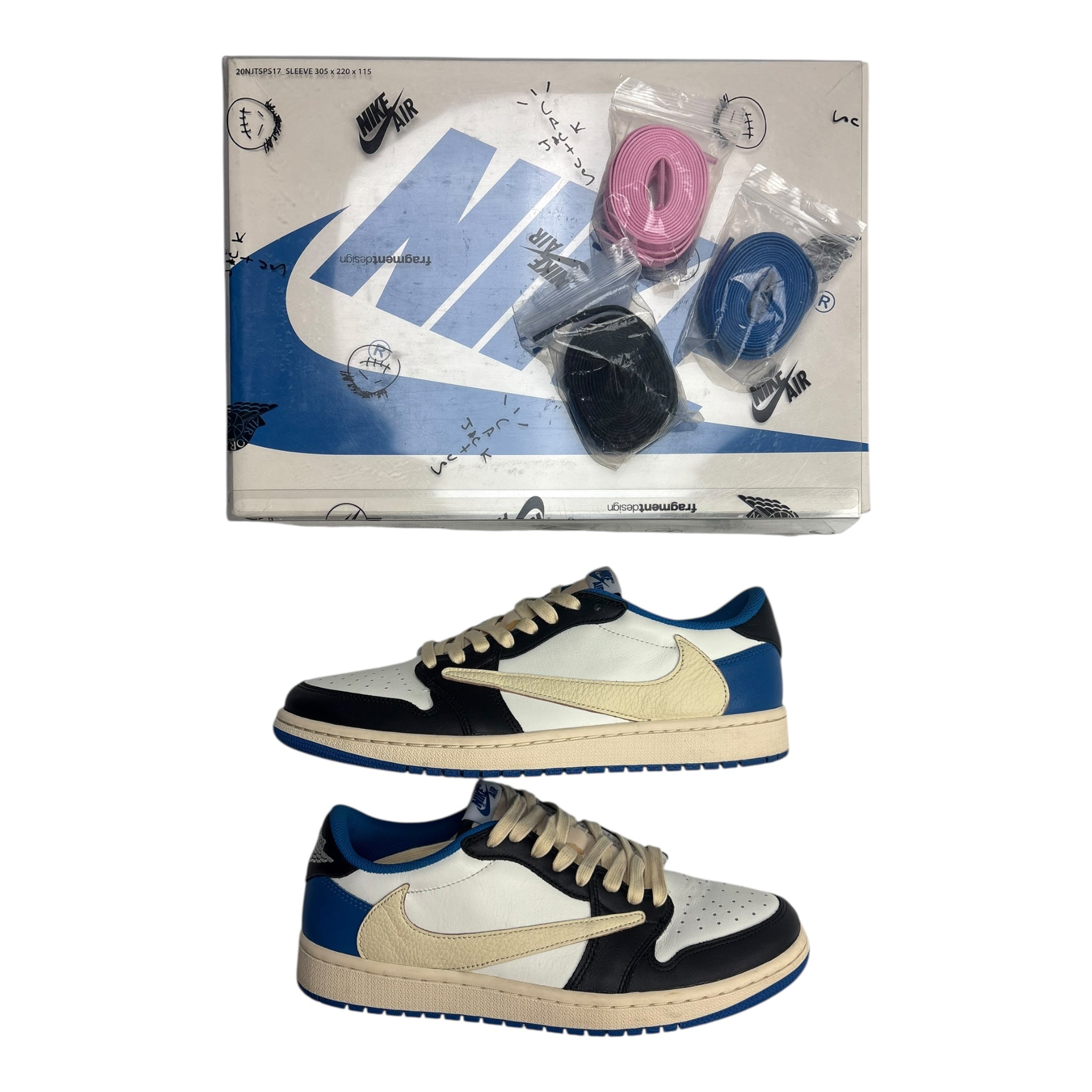 Jordan 1 Retro Low OG SP Fragment x Travis Scott (Used)