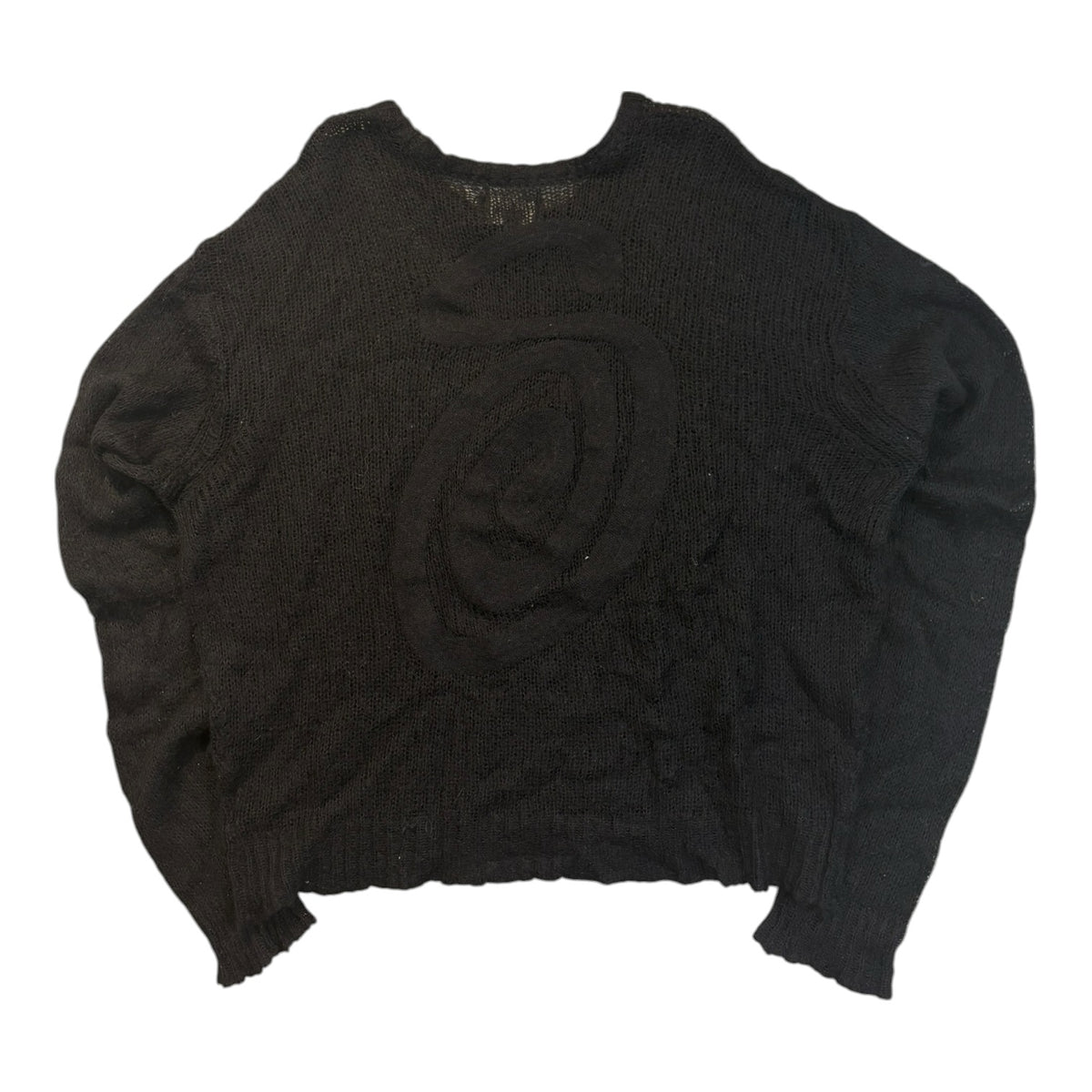 Stussy S Loose Knit Sweater Black