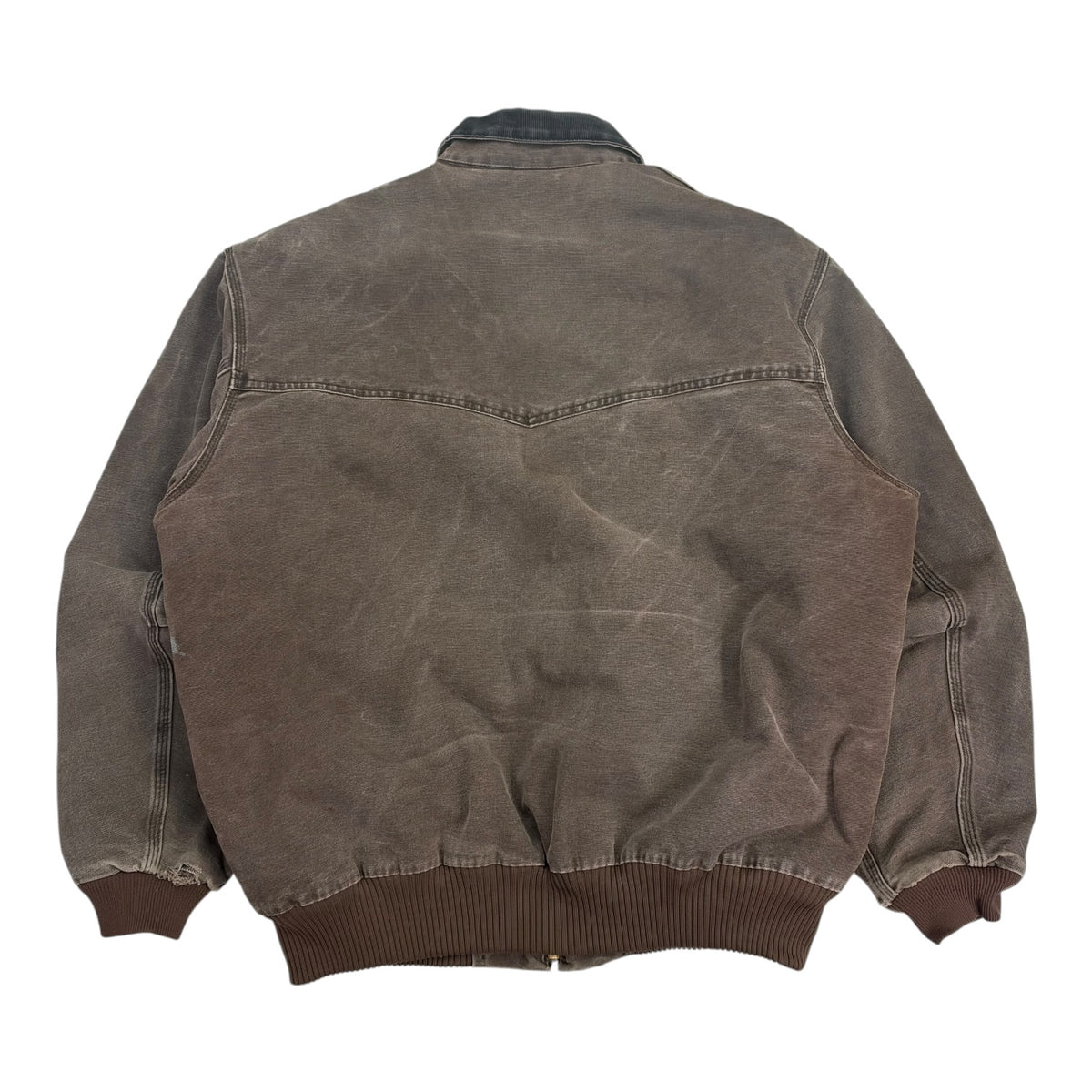 Vintage Carhartt Santa Fe Bomber Jacket Brown