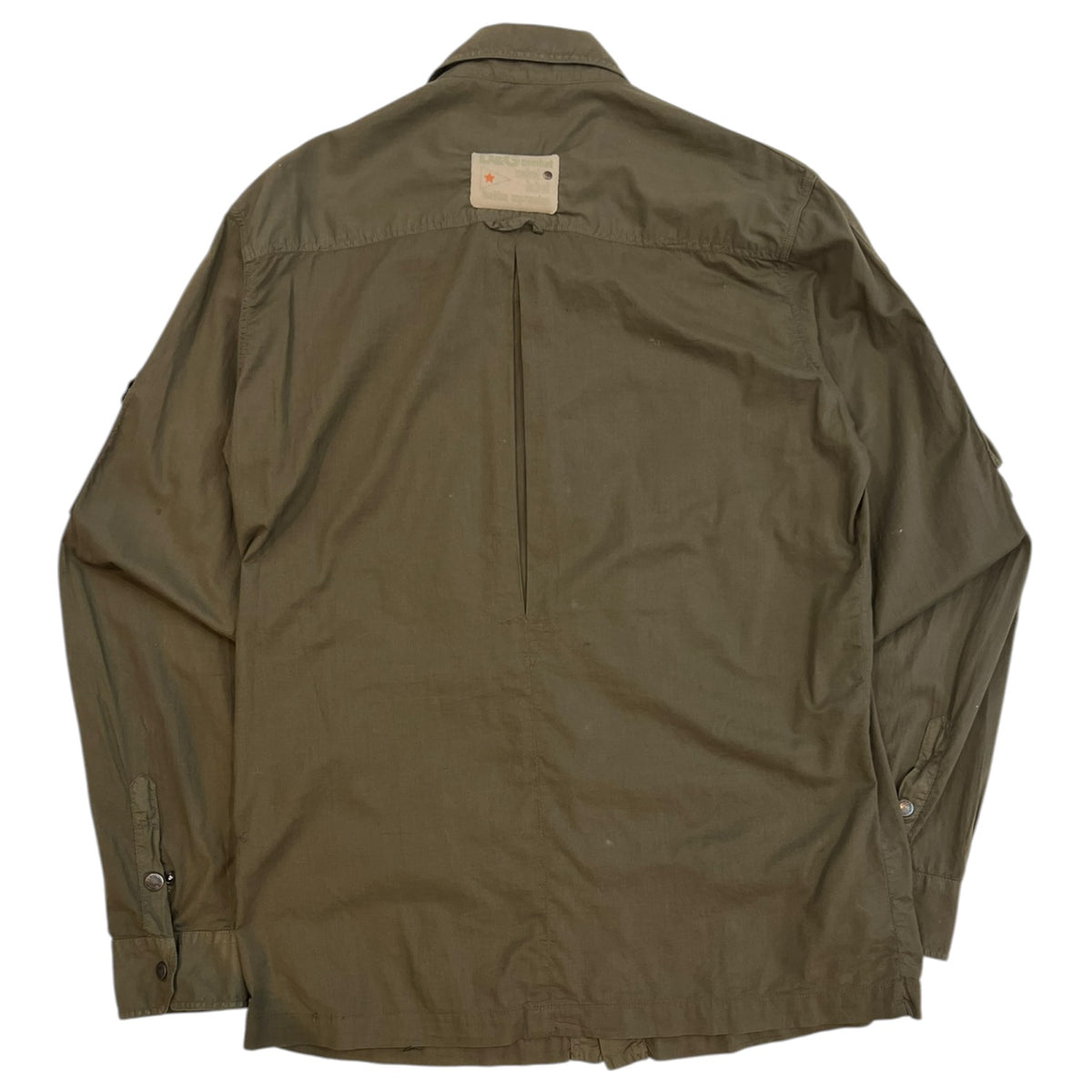 Vintage Dolce & Gabbana Cargo Military Shirt Olive