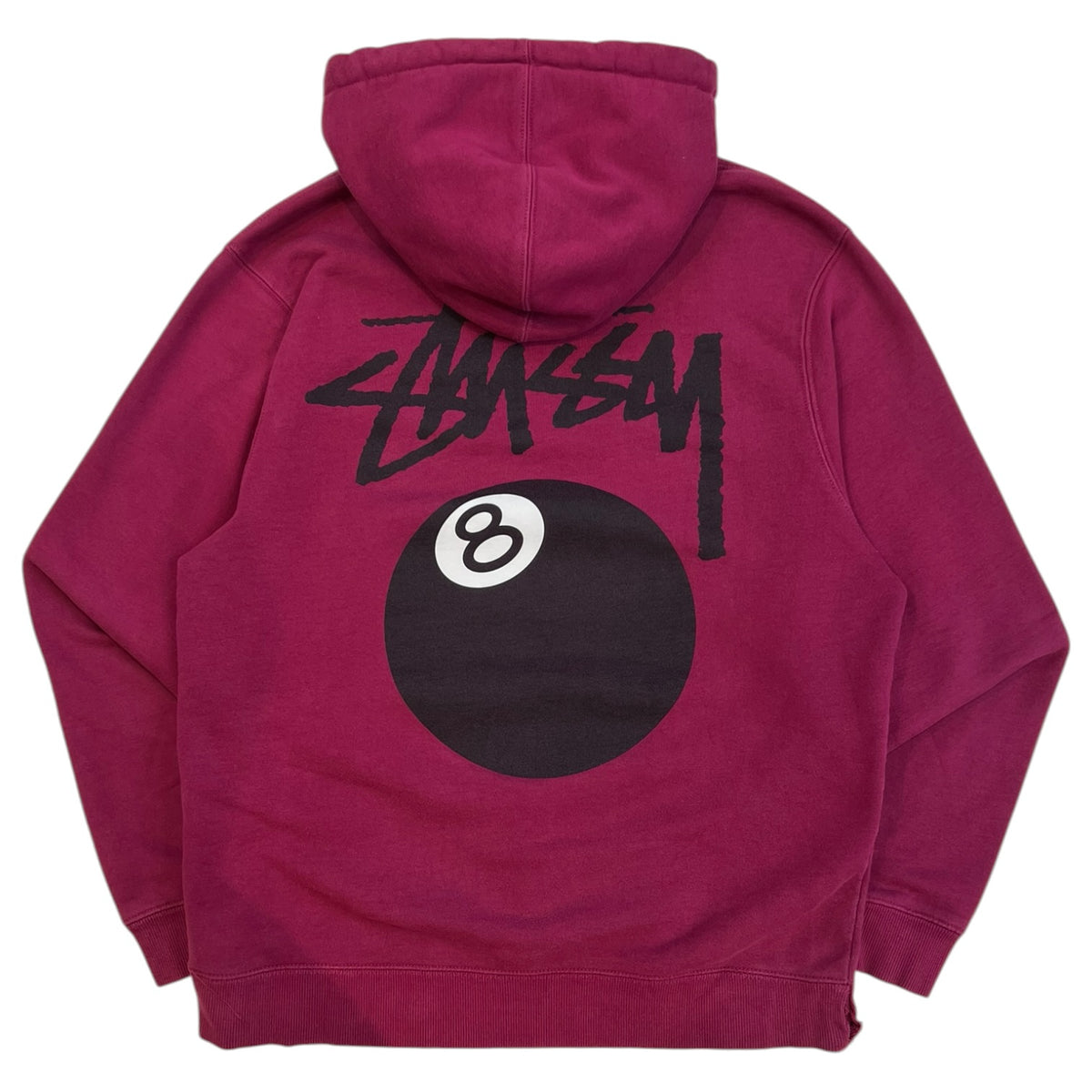 Stussy 8-Ball Hoodie Wine