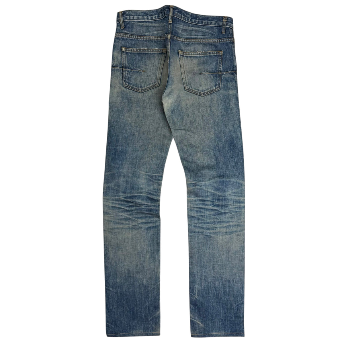 AW03 Dior Homme “Luster” Clawmark Hedi Slimane Jeans Blue