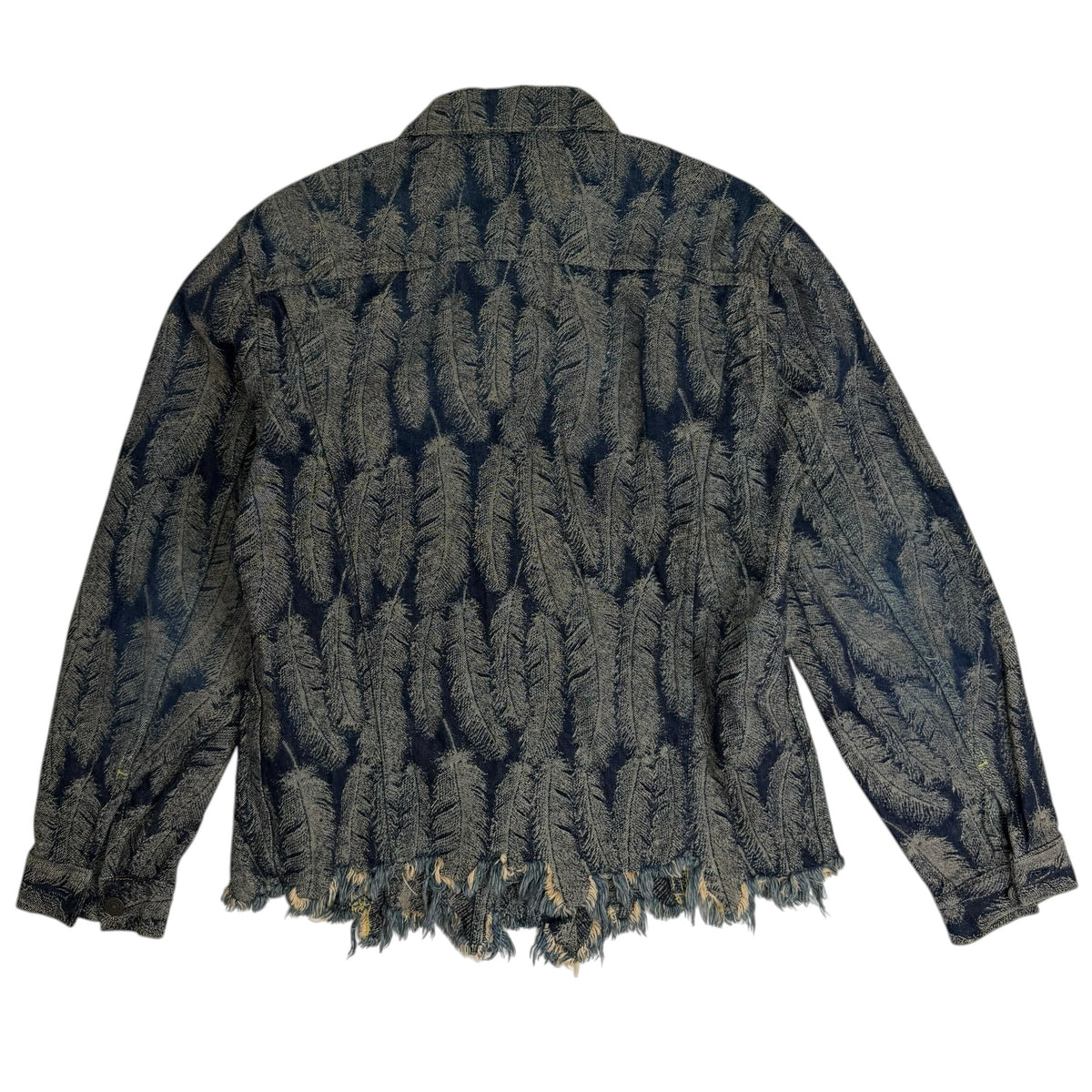 KAPITAL Magpie Feather Denim 3rd Jacket Blue