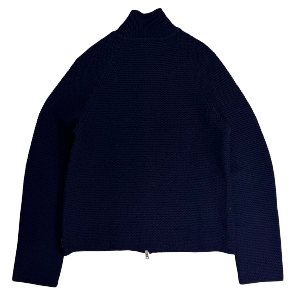 Vintage Armani Exchange Knit Quarter Zip Navy