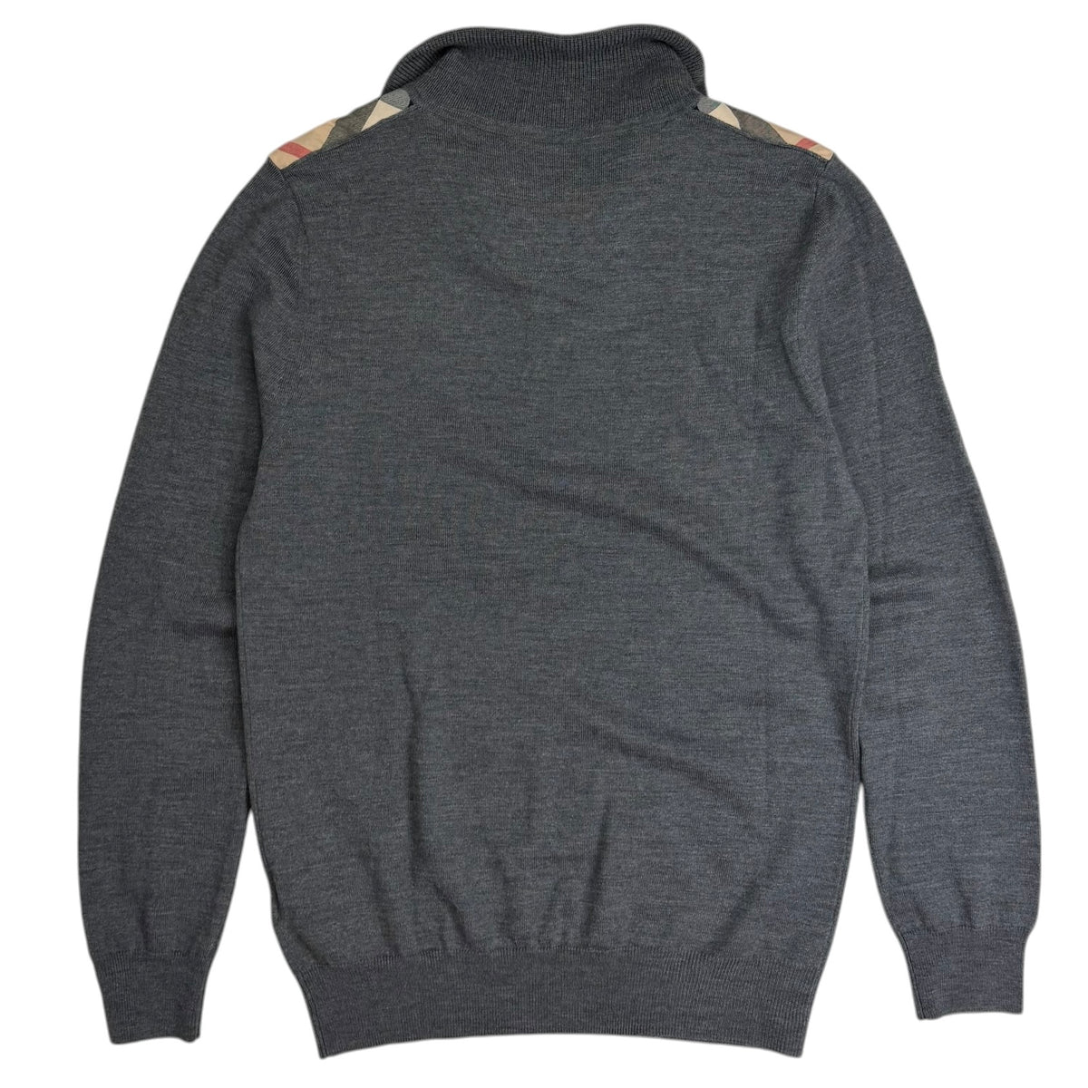 Vintage Burberry Brit Quarter Zip Grey