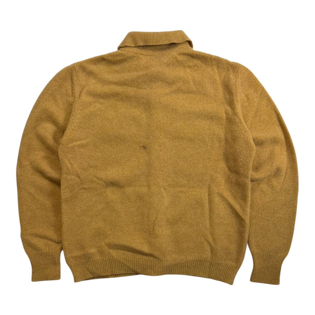 Lemaire Knitted Military Button-Up Long Sleeve Shirt Yellow
