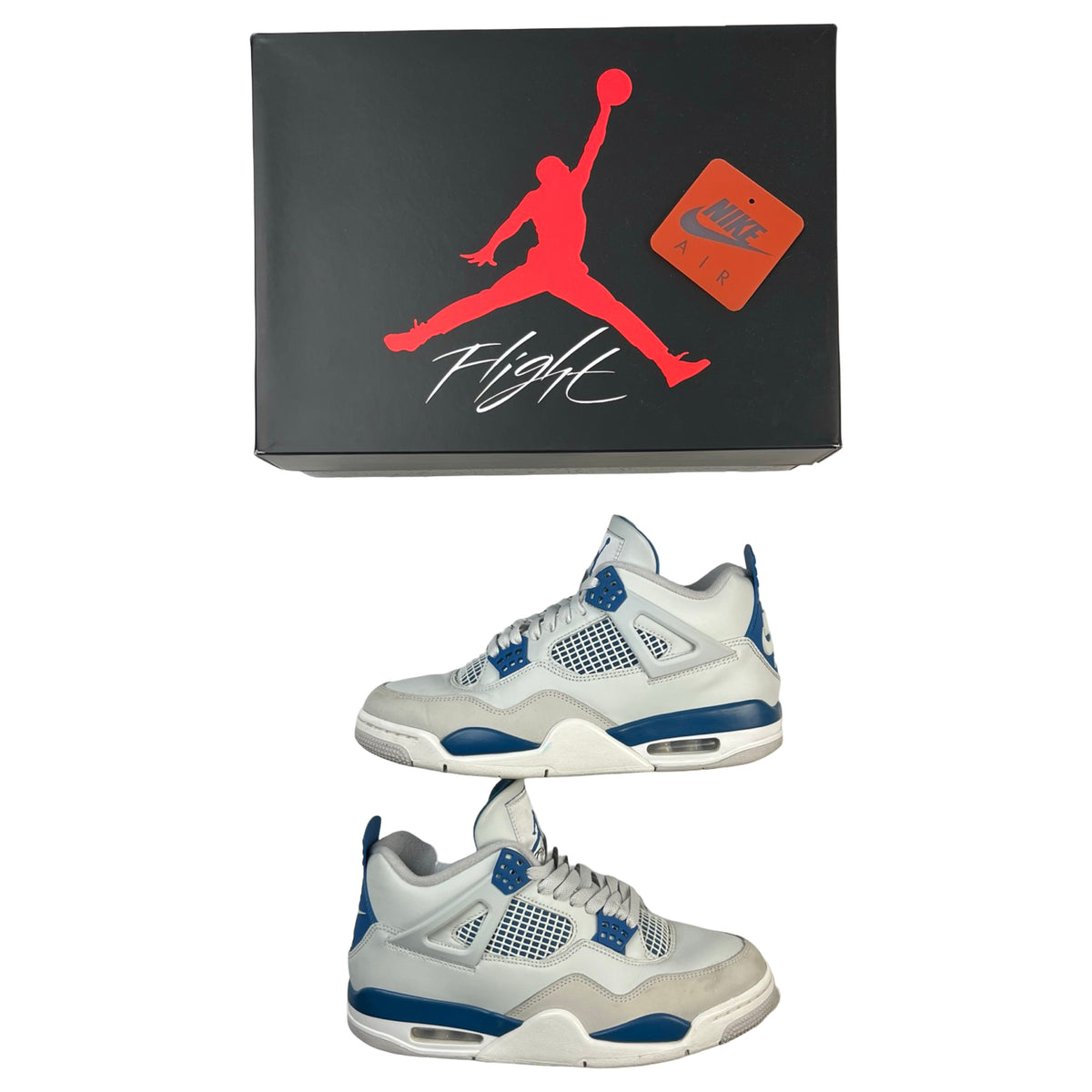 Jordan 4 Retro Military Blue (2024) (Used)