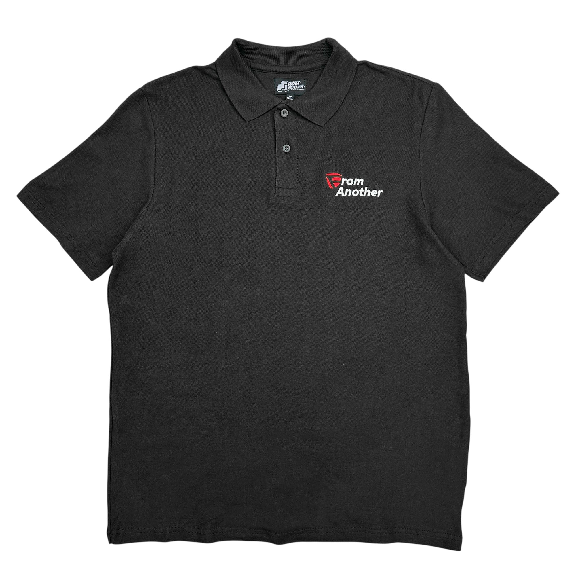 From Another Golf Polo Black