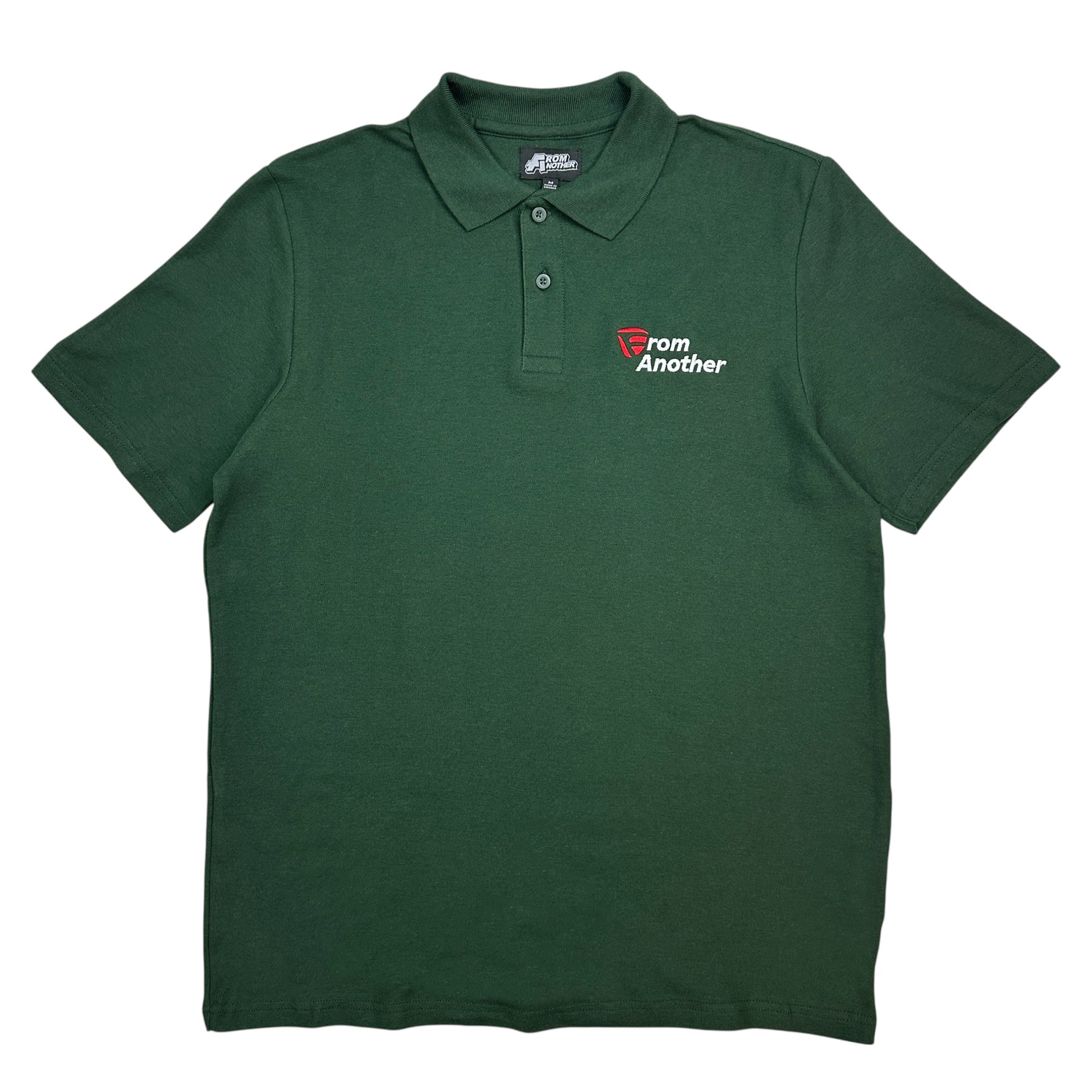 From Another Golf Polo Forest Green
