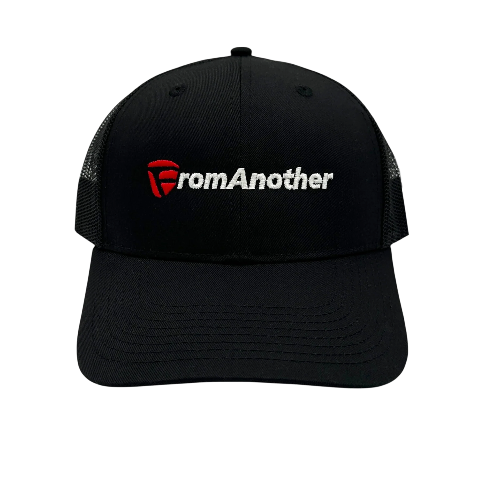 From Another Golf Mesh Snapback Black