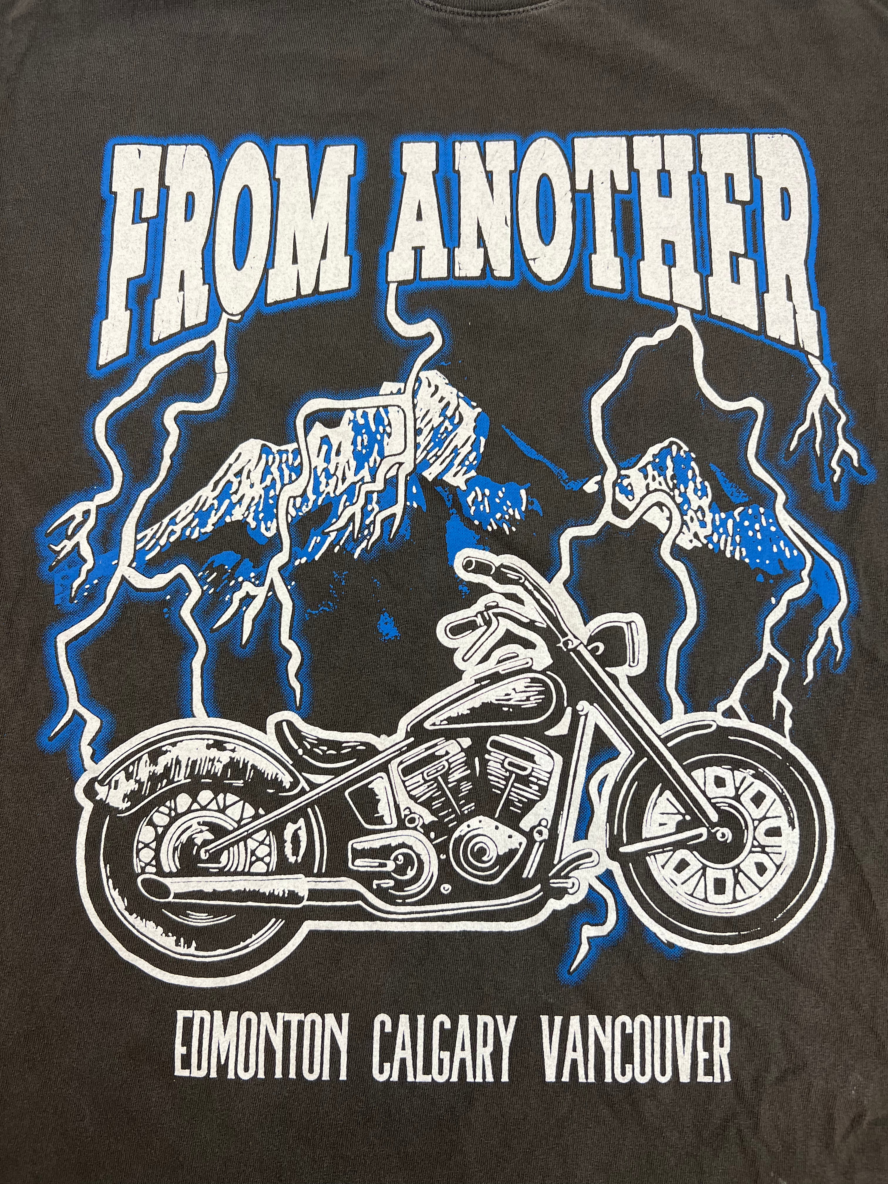 From Another Biker Tee Off Black
