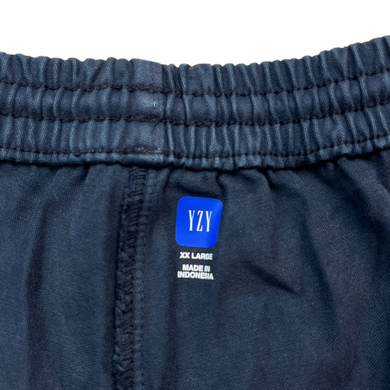 Yeezy x Gap Navy Unreleased Sateen Cargo Pants - Blue Cargo Pants