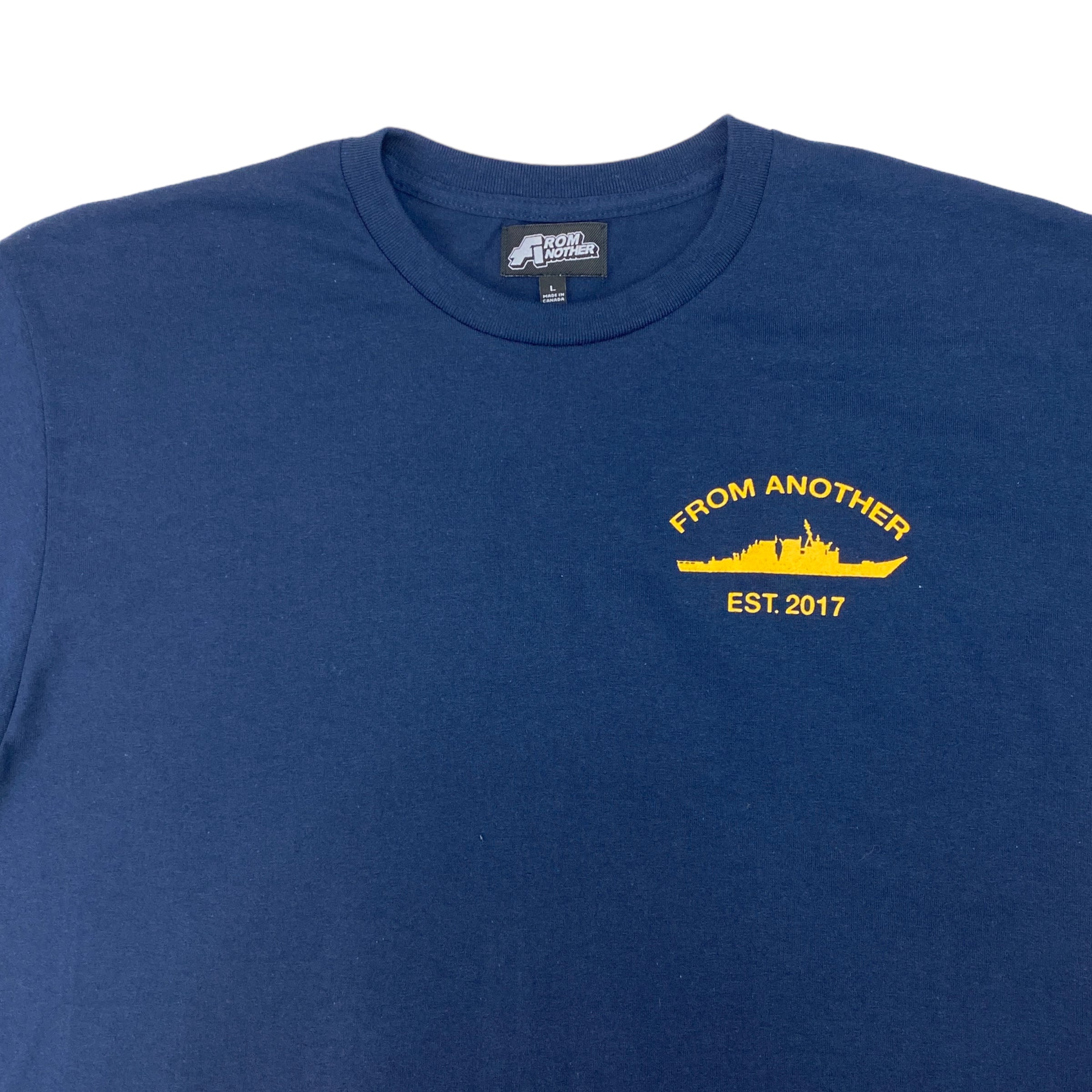 From Another Est. 2017 Tee Navy