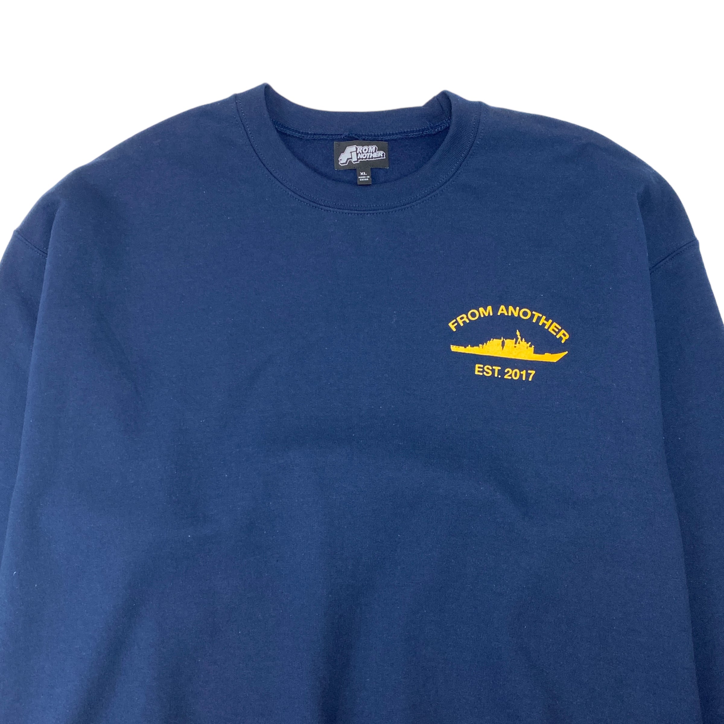 From Another Est. 2017 Crewneck Navy