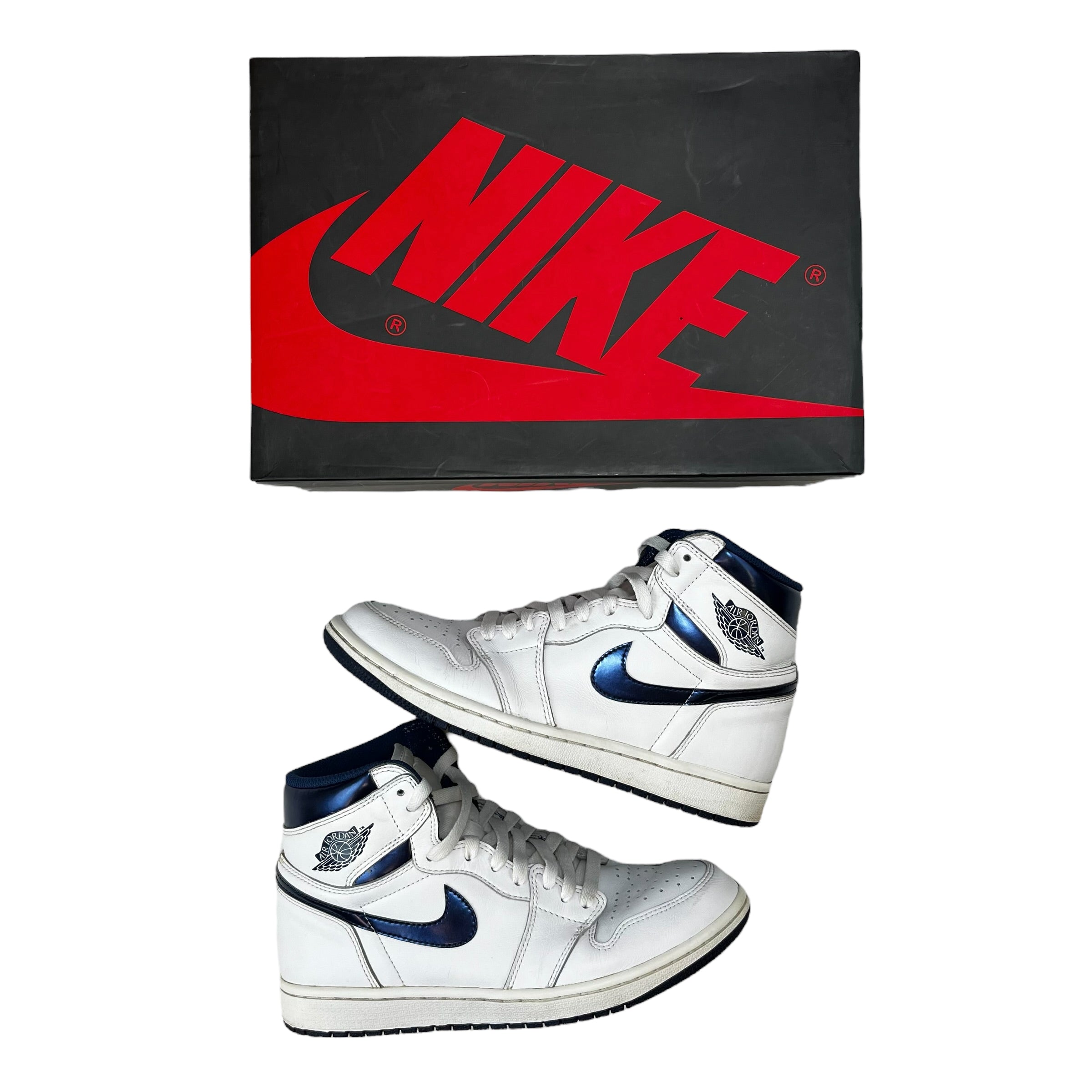 Jordan 1 Metallic Navy (Used)