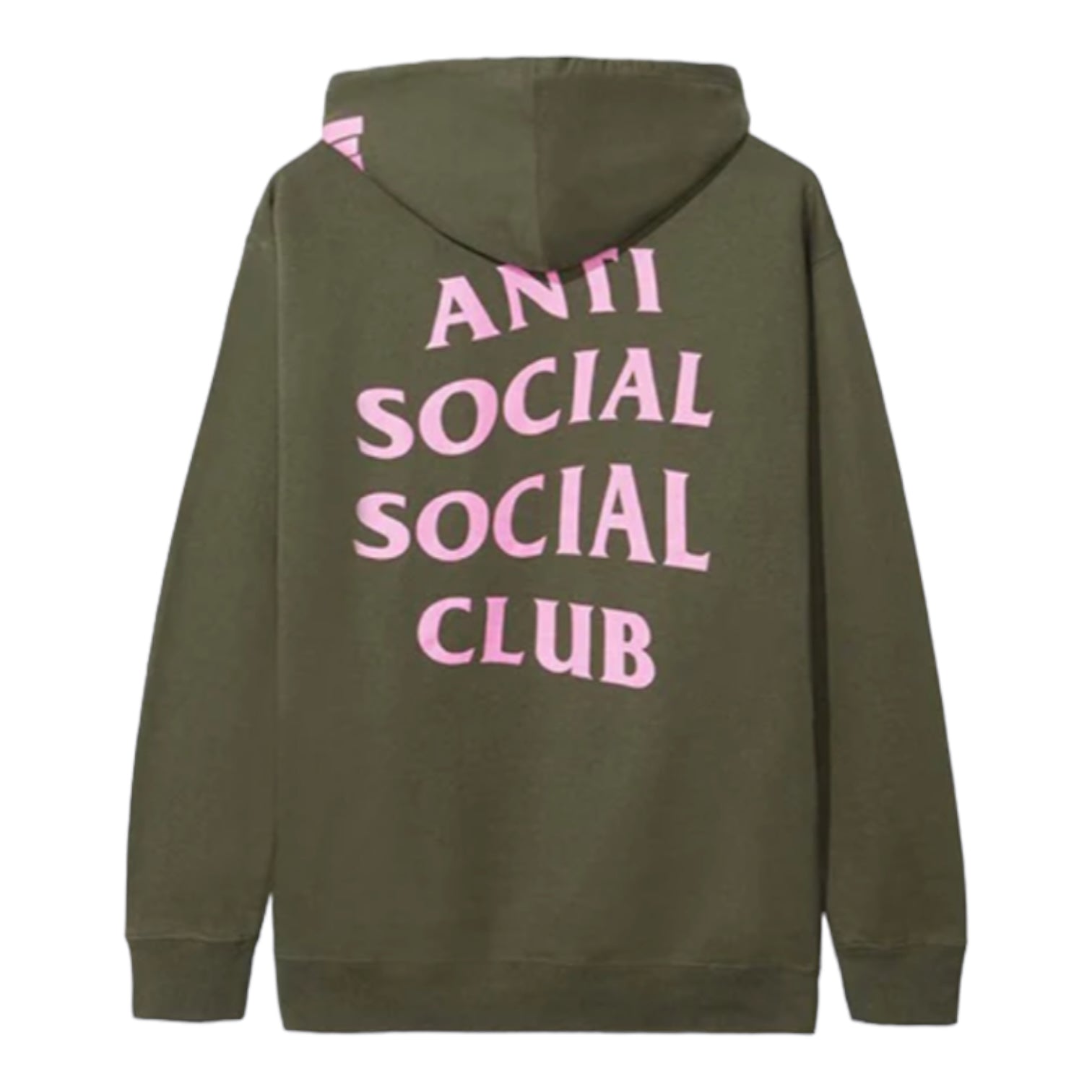 Anti Social Social Club x Undefeated Army Hoodie Olive
