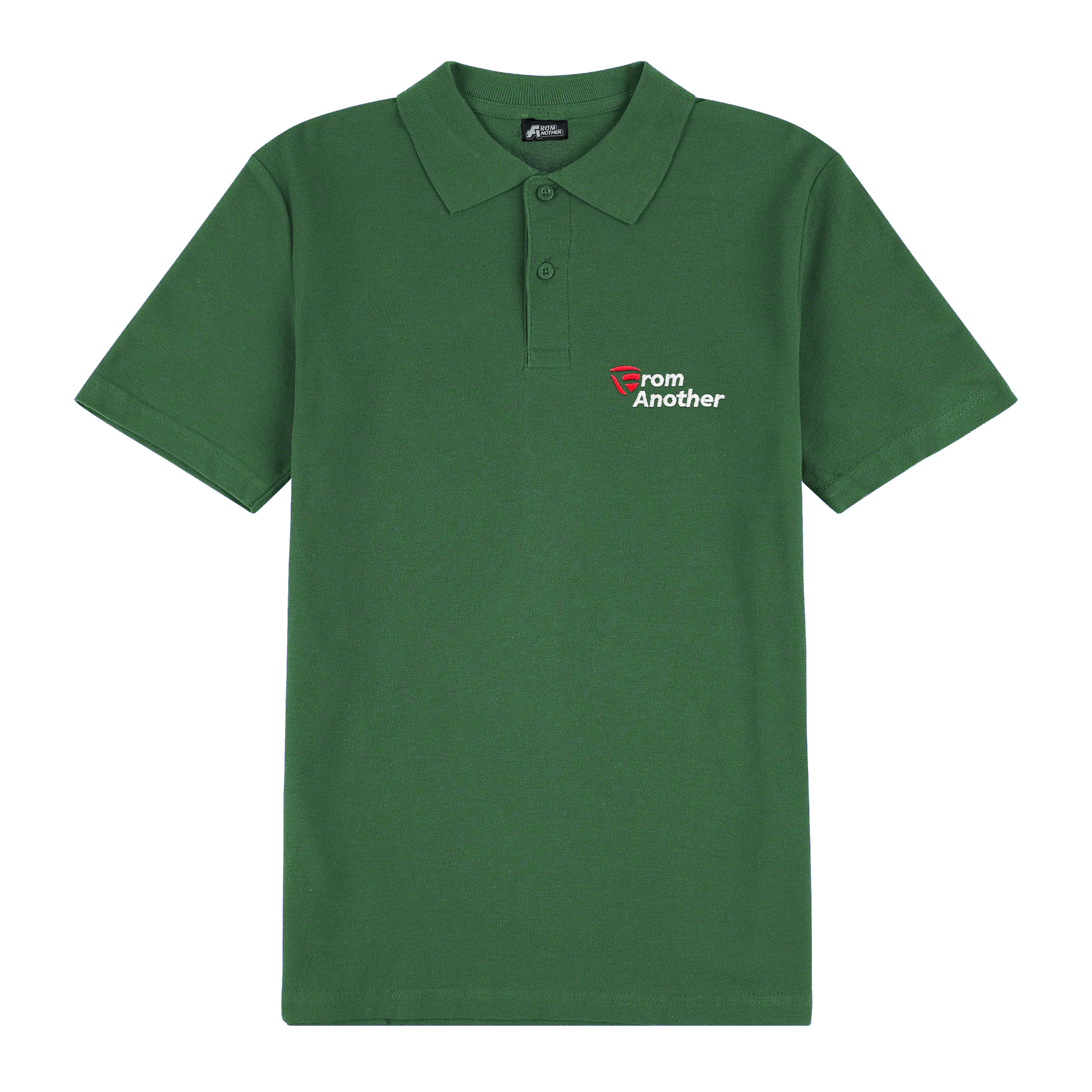 From Another Golf Polo Forest Green