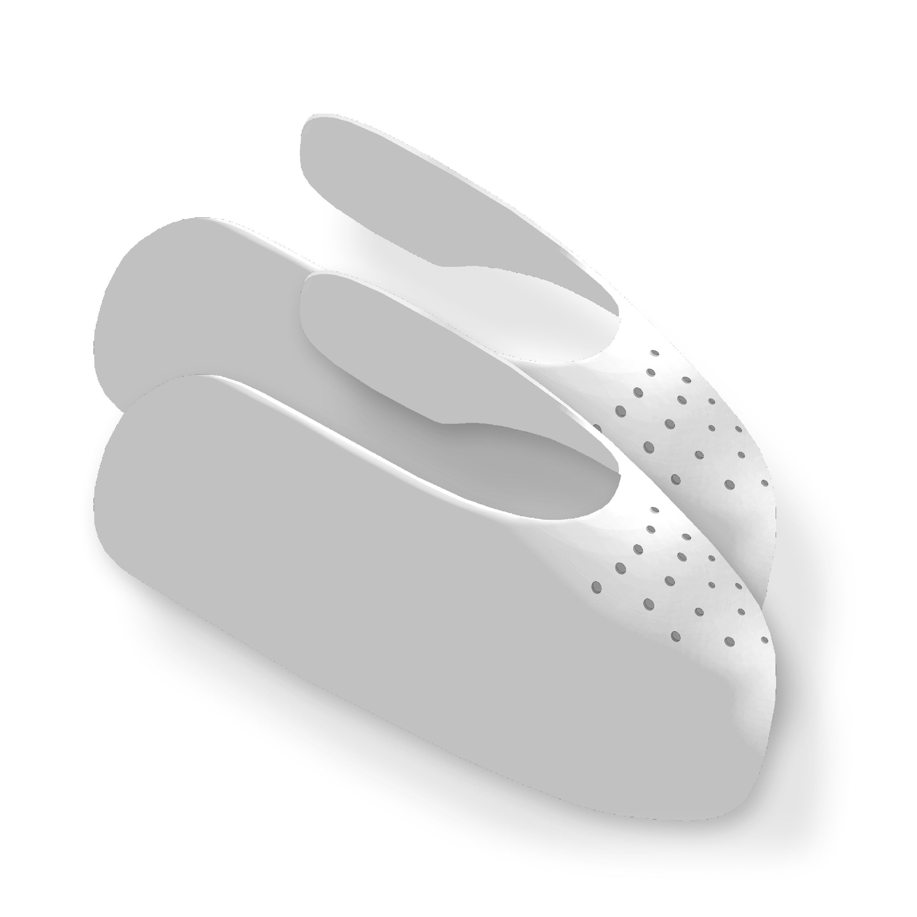 Shoe Anti Creaser White - Shoe Protection Accessory