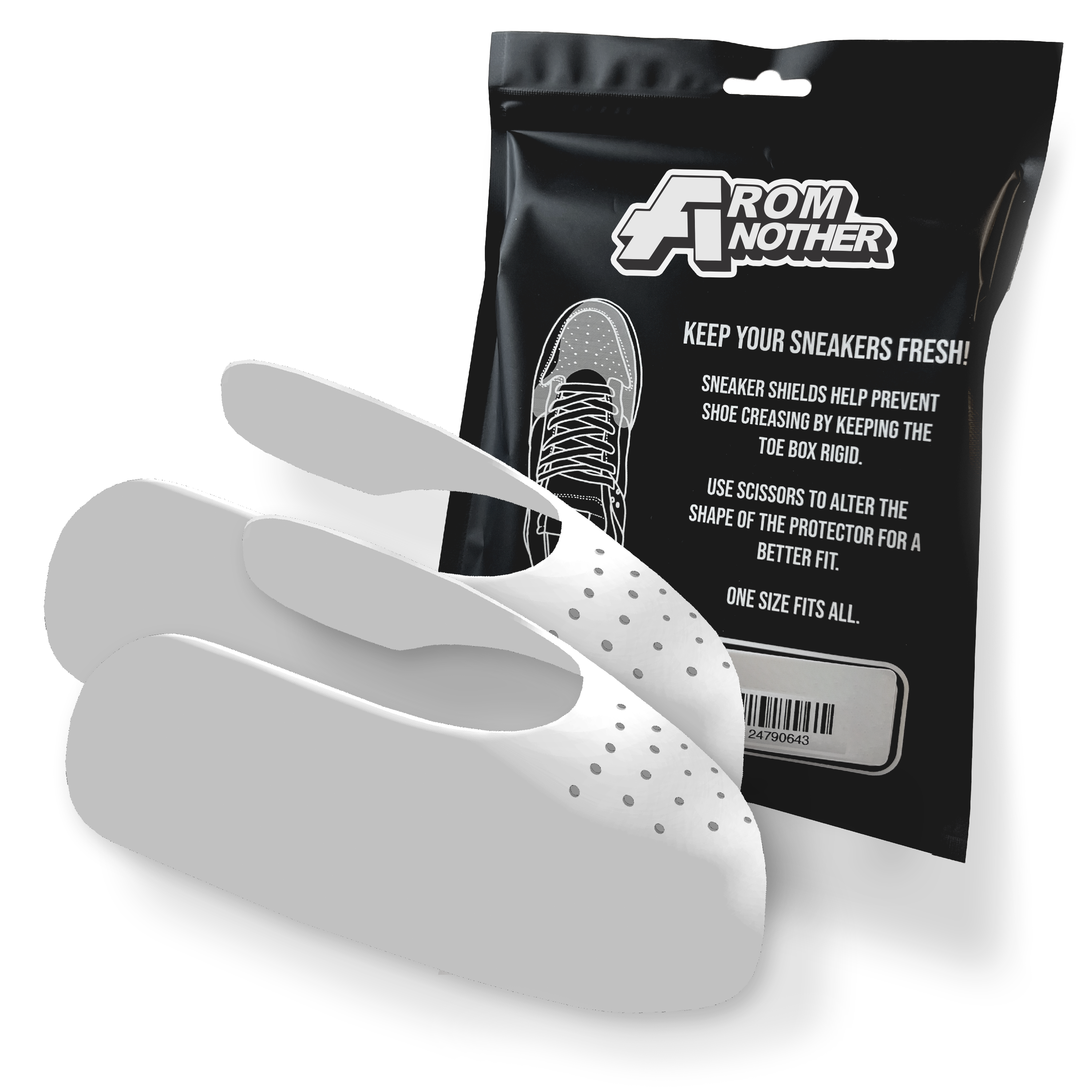 Shoe Anti Creaser White - Shoe Protection Accessory
