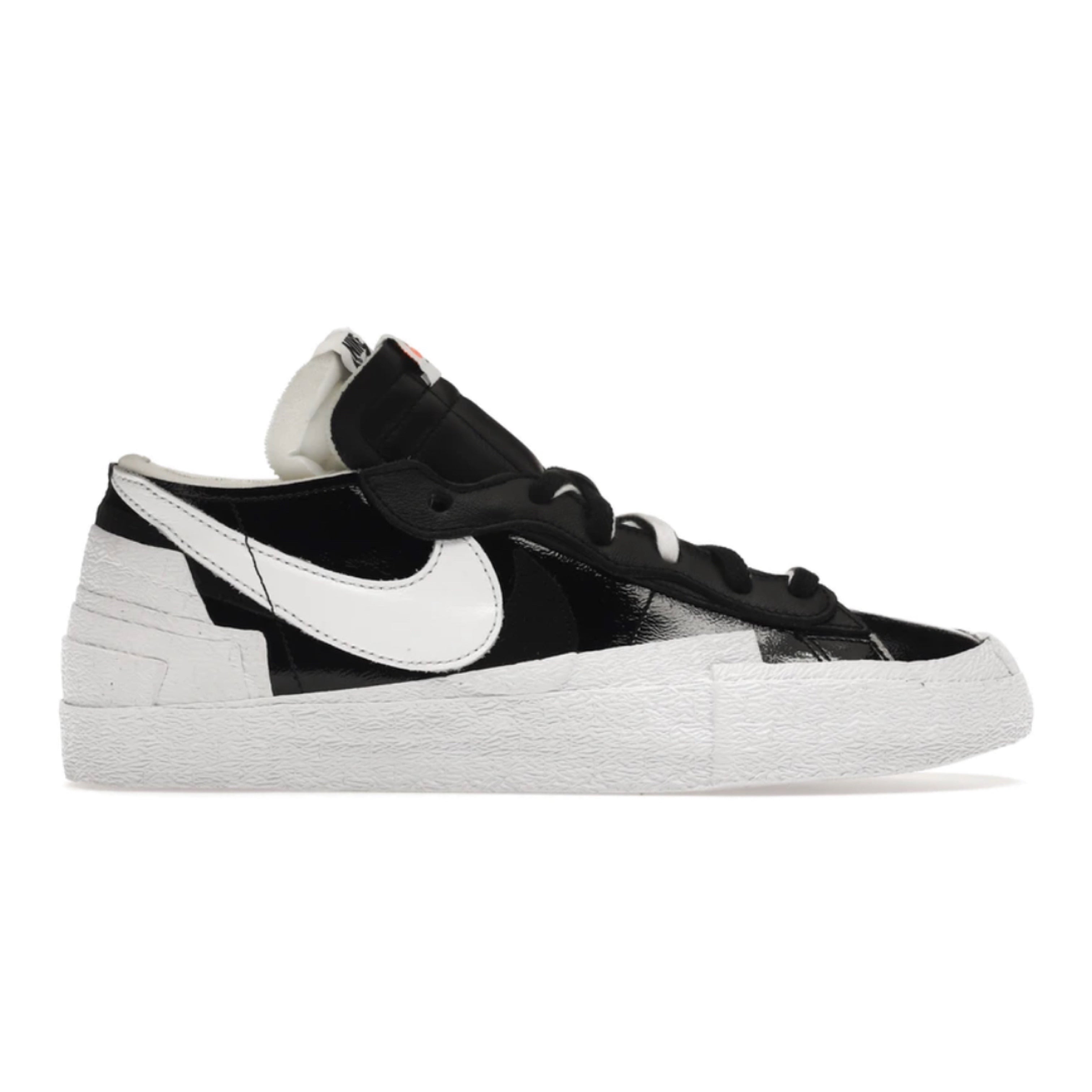 Nike x Sacai Blazer Low Black Patent Leather