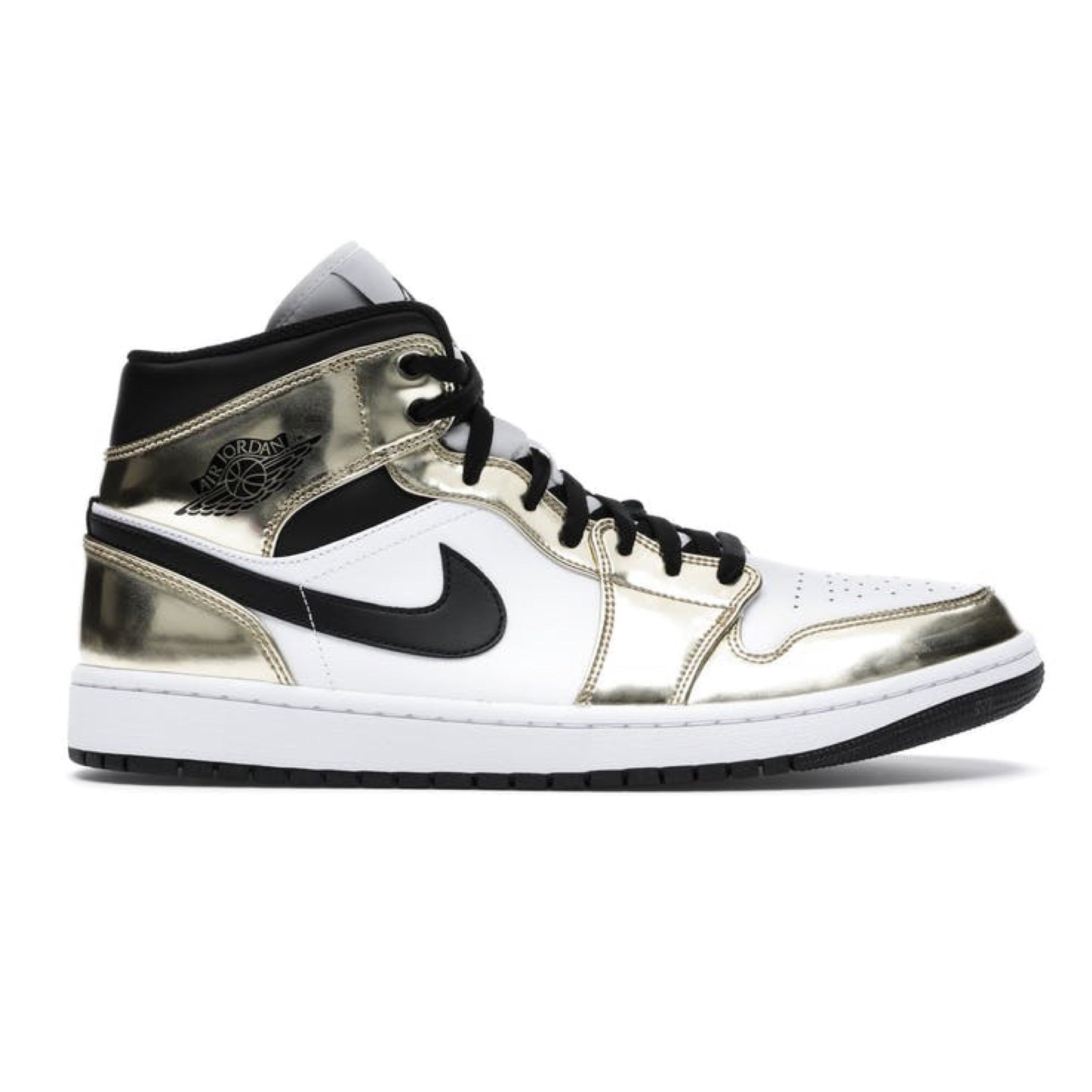 Jordan 1 Mid Metallic Gold