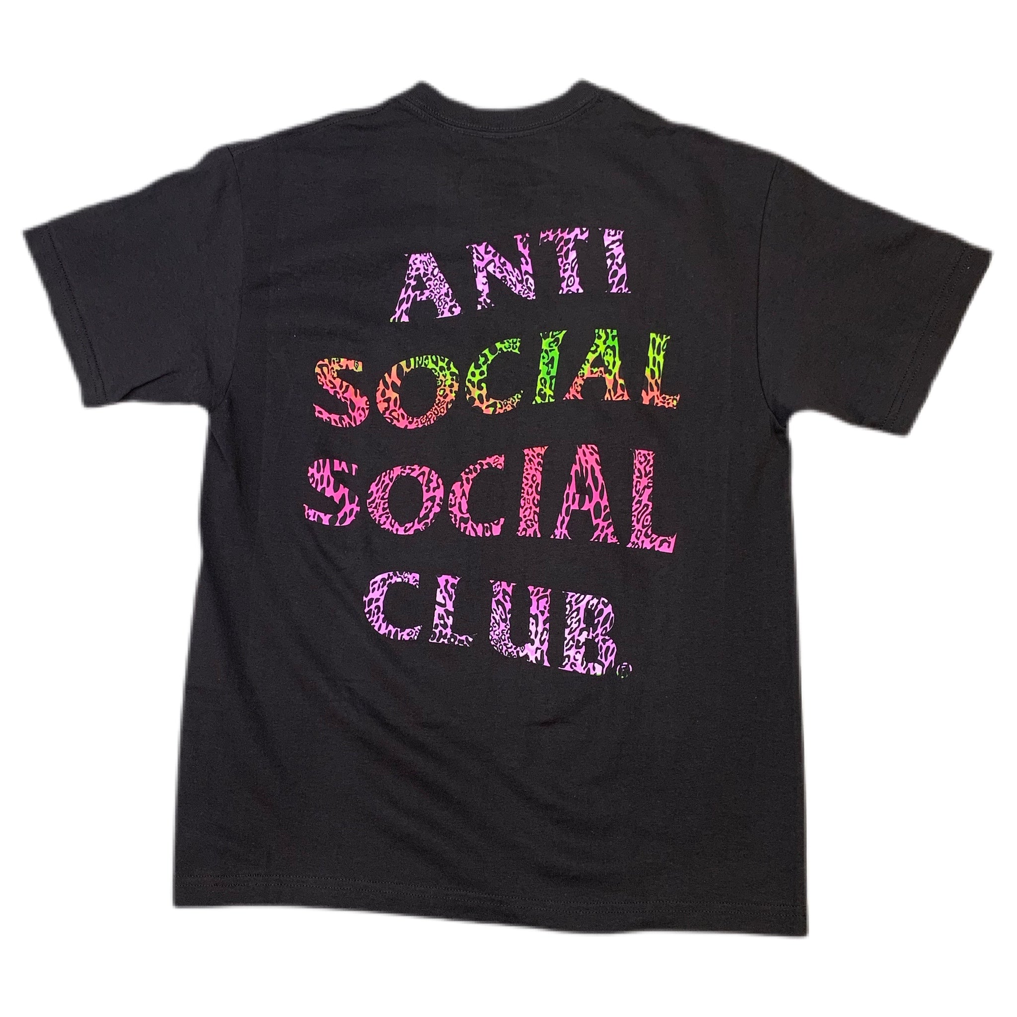 Anti Social Social Club "ASSCLUBTRONIC" Shirt Black - Black Graphic Shirt