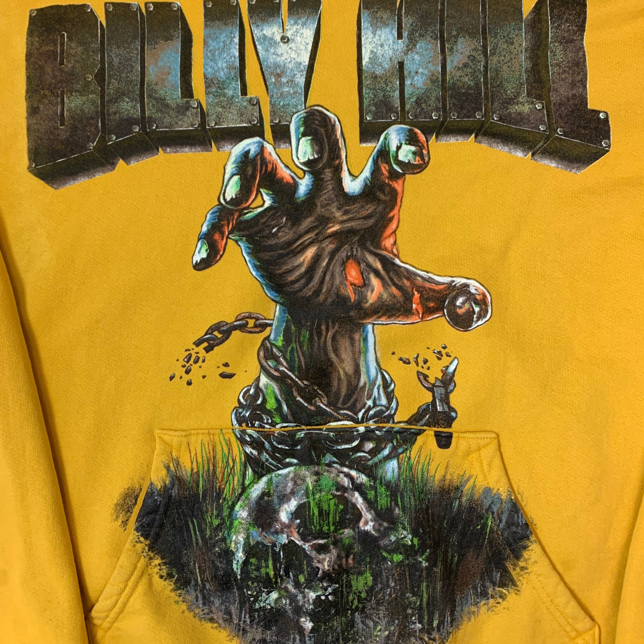 Billy Hill Buried Billy Hoodie Yellow