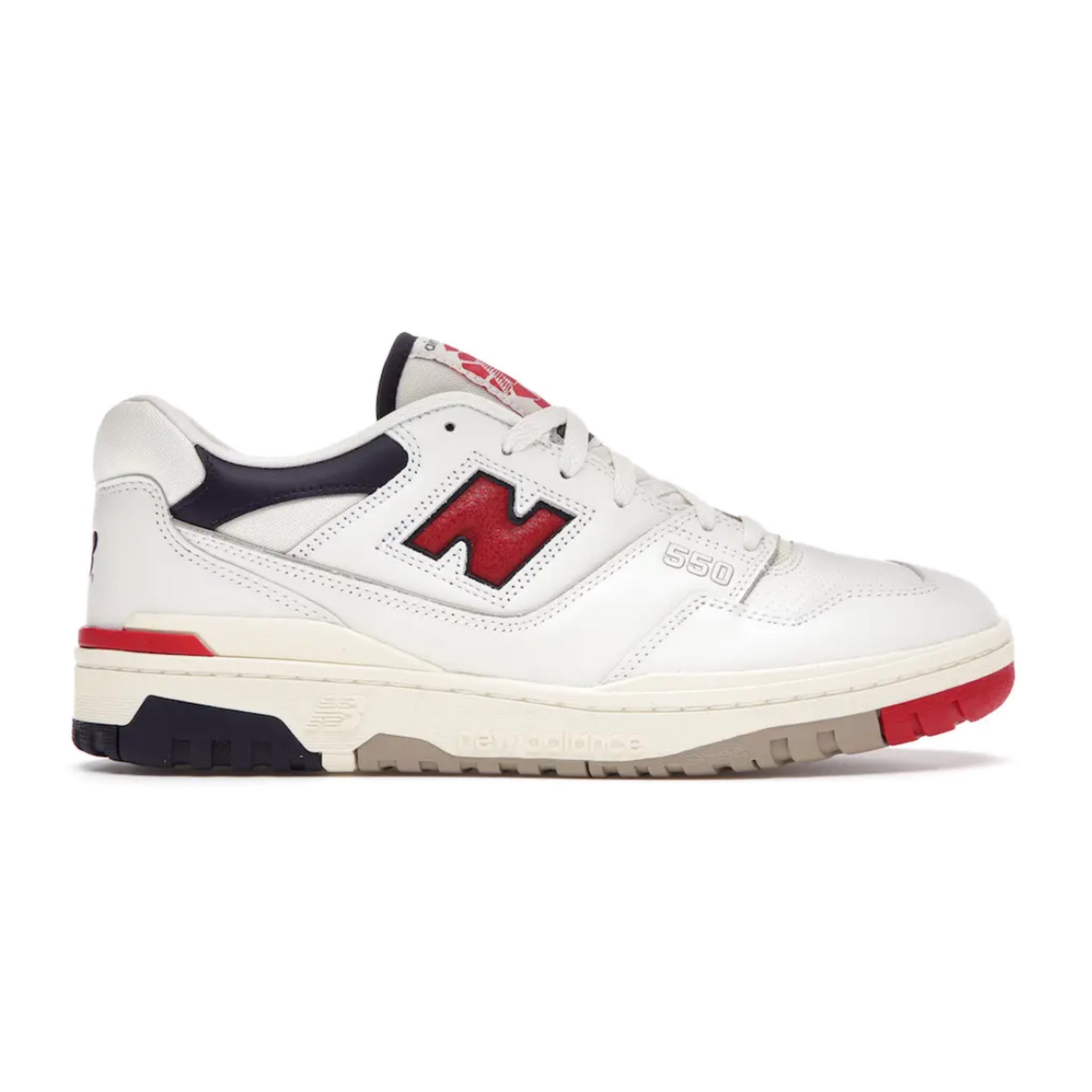 New Balance 550 Aime Leon Dore White Navy Red