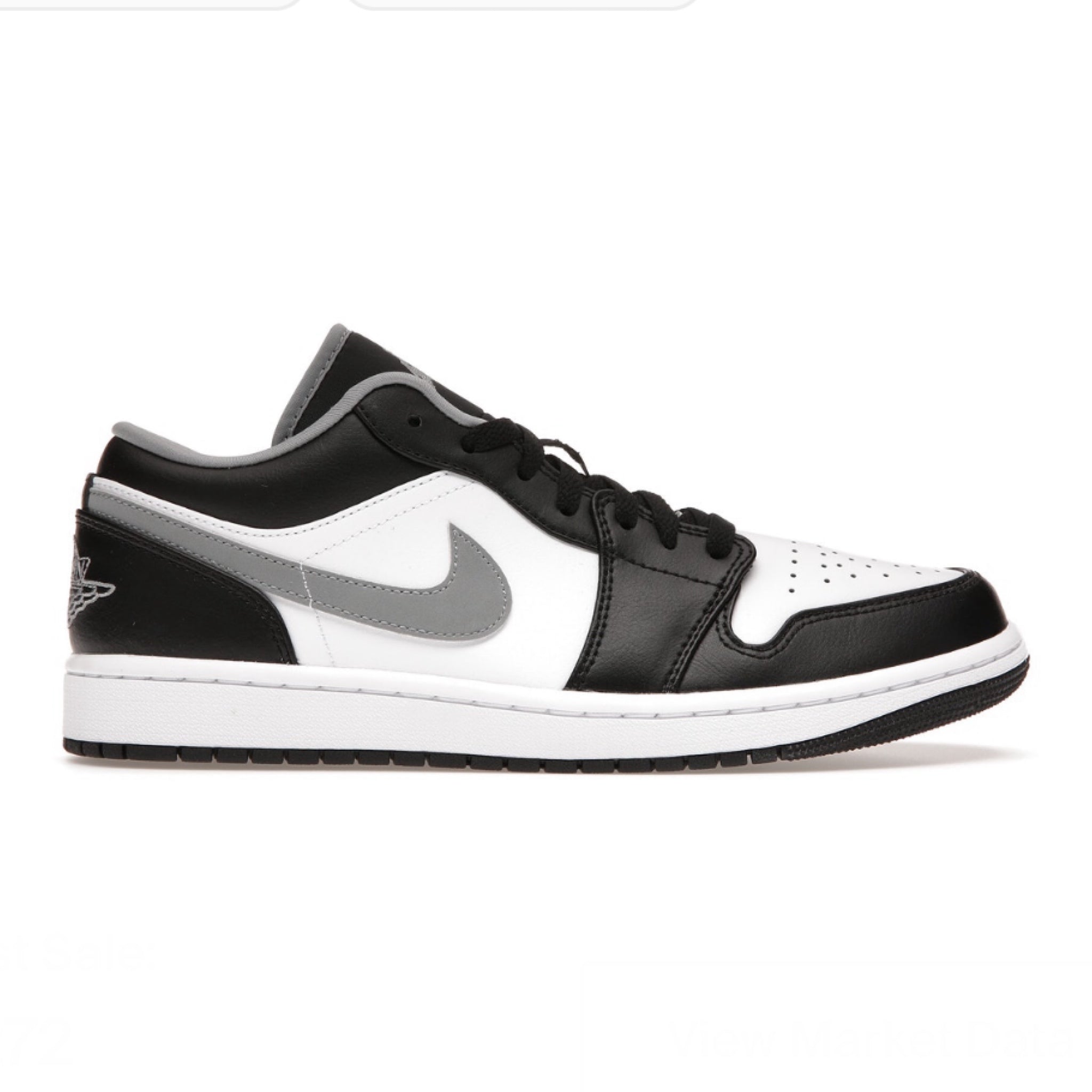 Jordan 1 Low Black/White/Grey