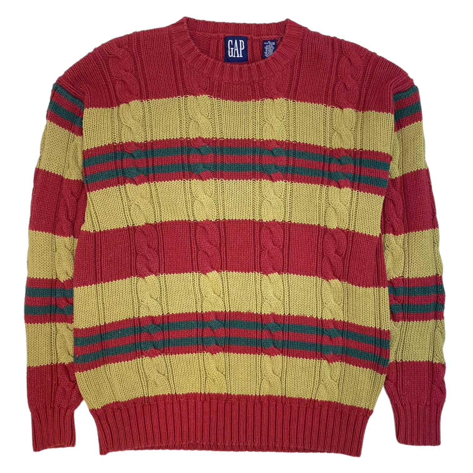 Vintage Gap Striped Knit Sweater