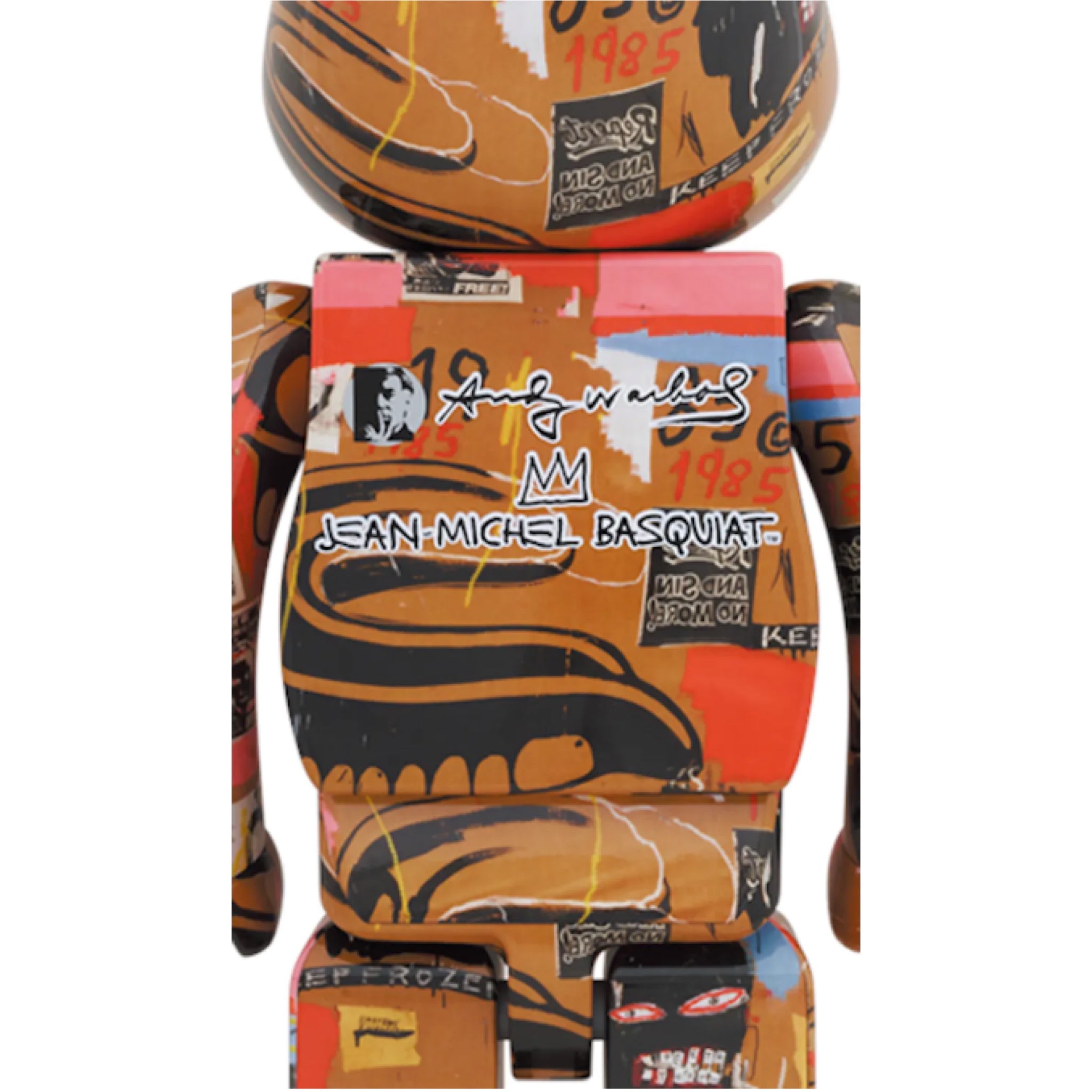 BearBrick 1000% Andy Warhol x JEAN-MICHEL BASQUIAT #2