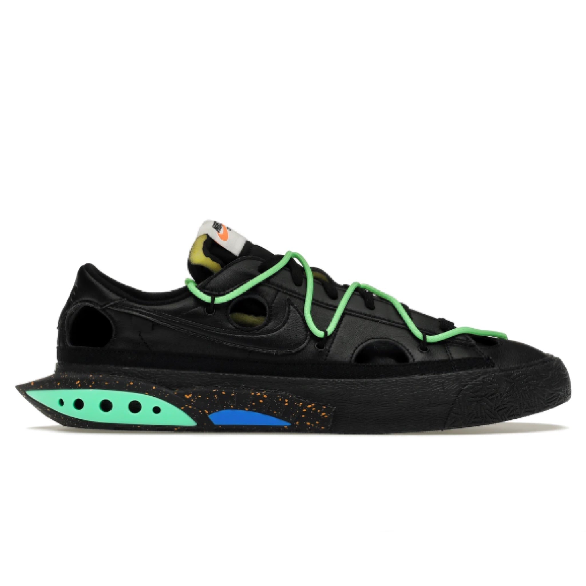 Nike Off-White Blazer Low Black Electro Green