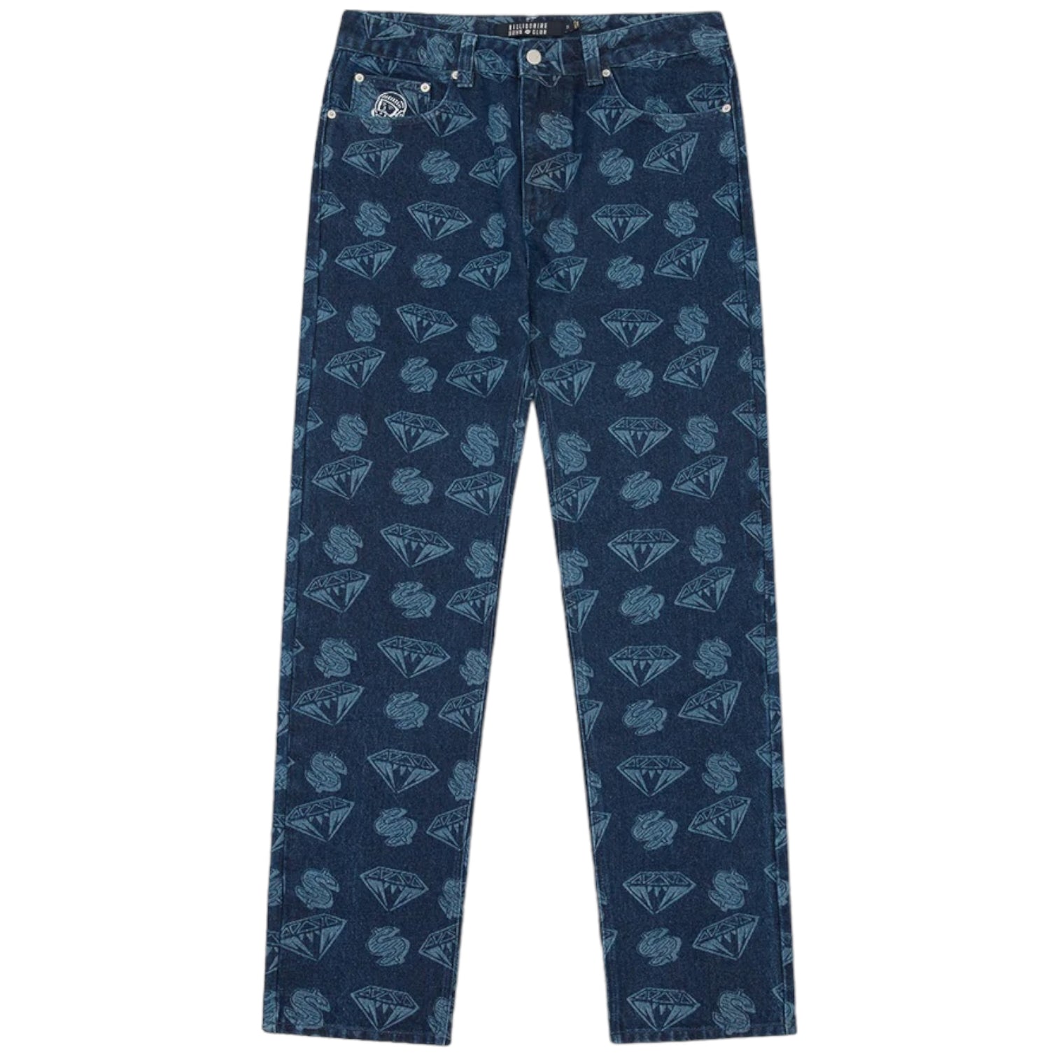 Billionaire Boys Club Diamonds and Dollars Jeans Indigo